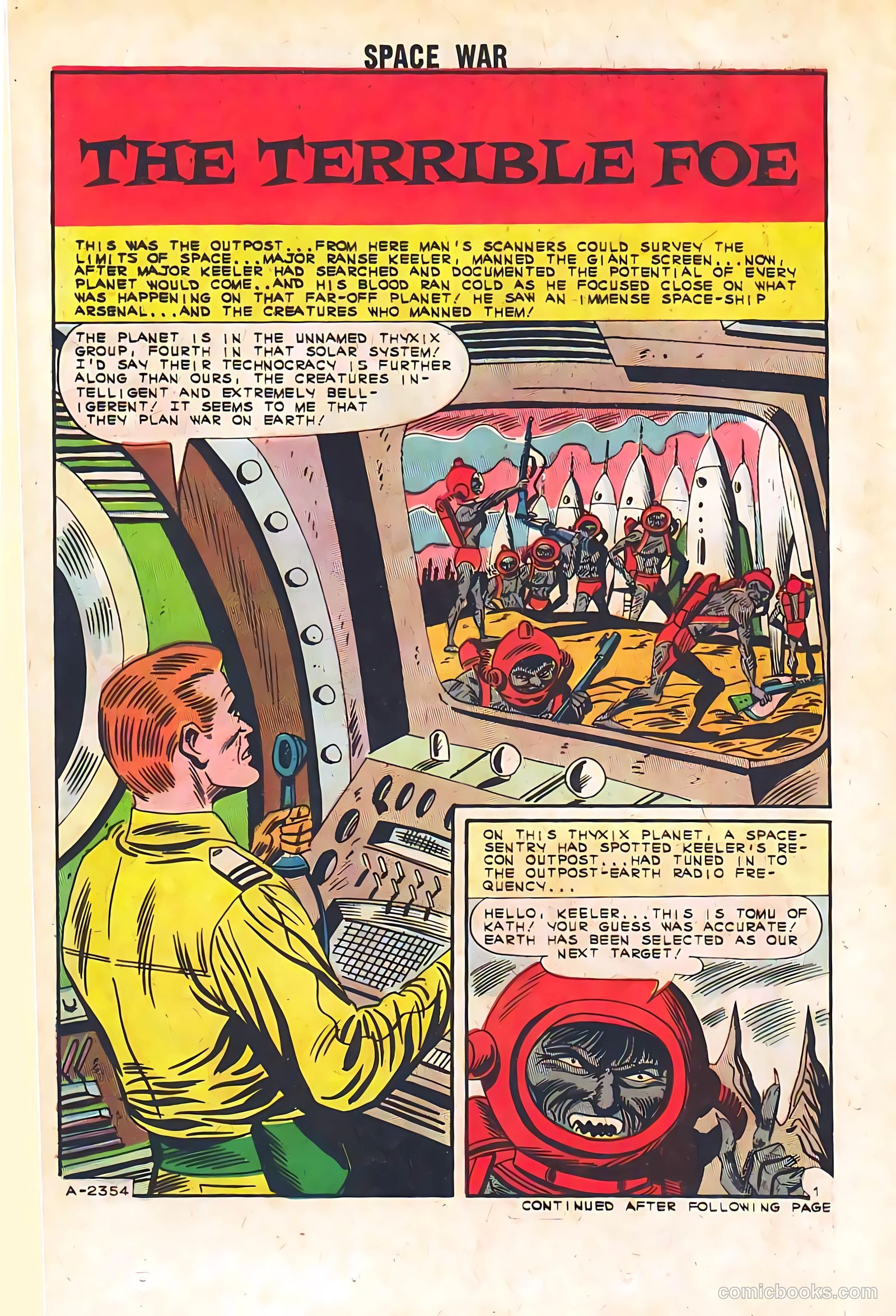 Space War #22 (1963) — page 14 of 36