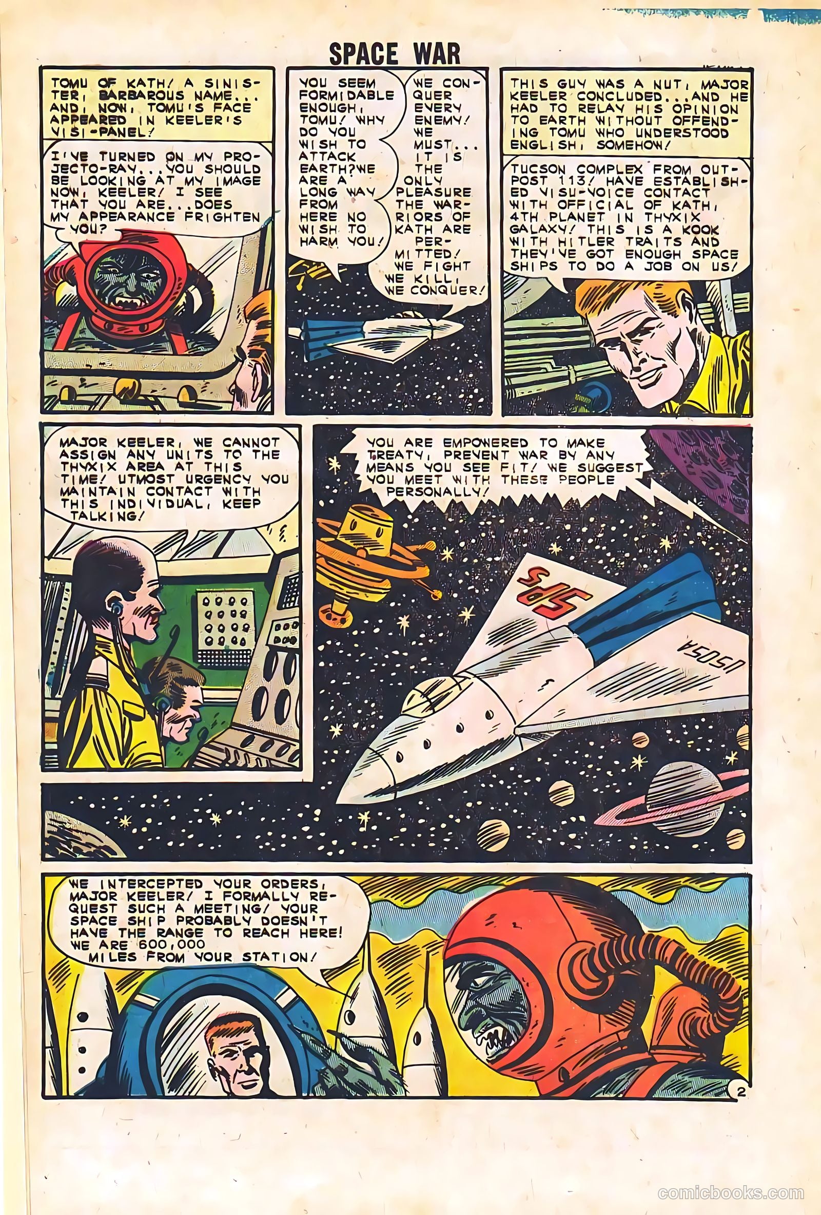 Space War #22 (1963) — page 16 of 36