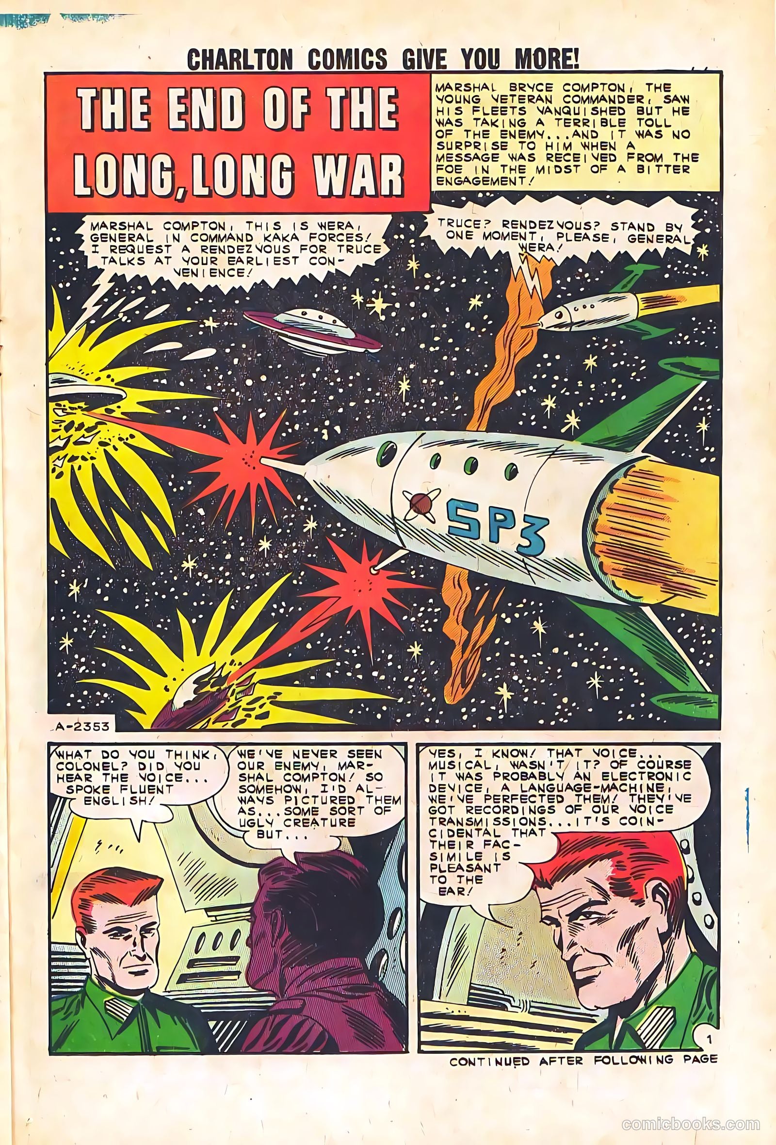 Space War #22 (1963) — page 21 of 36