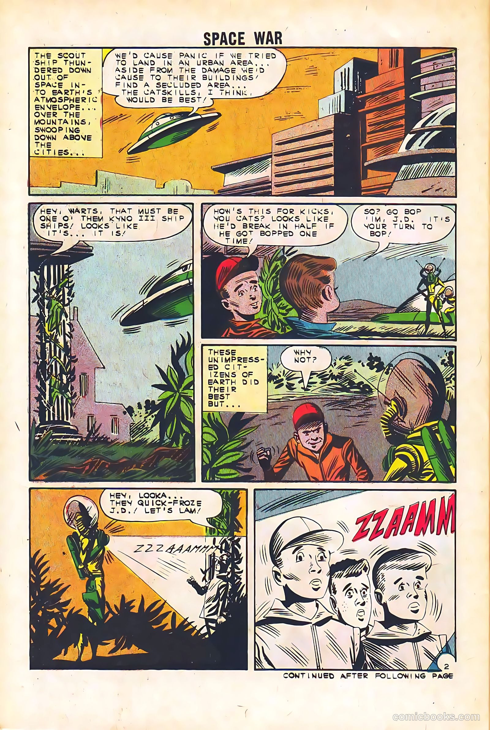 Space War #22 (1963) — page 30 of 36