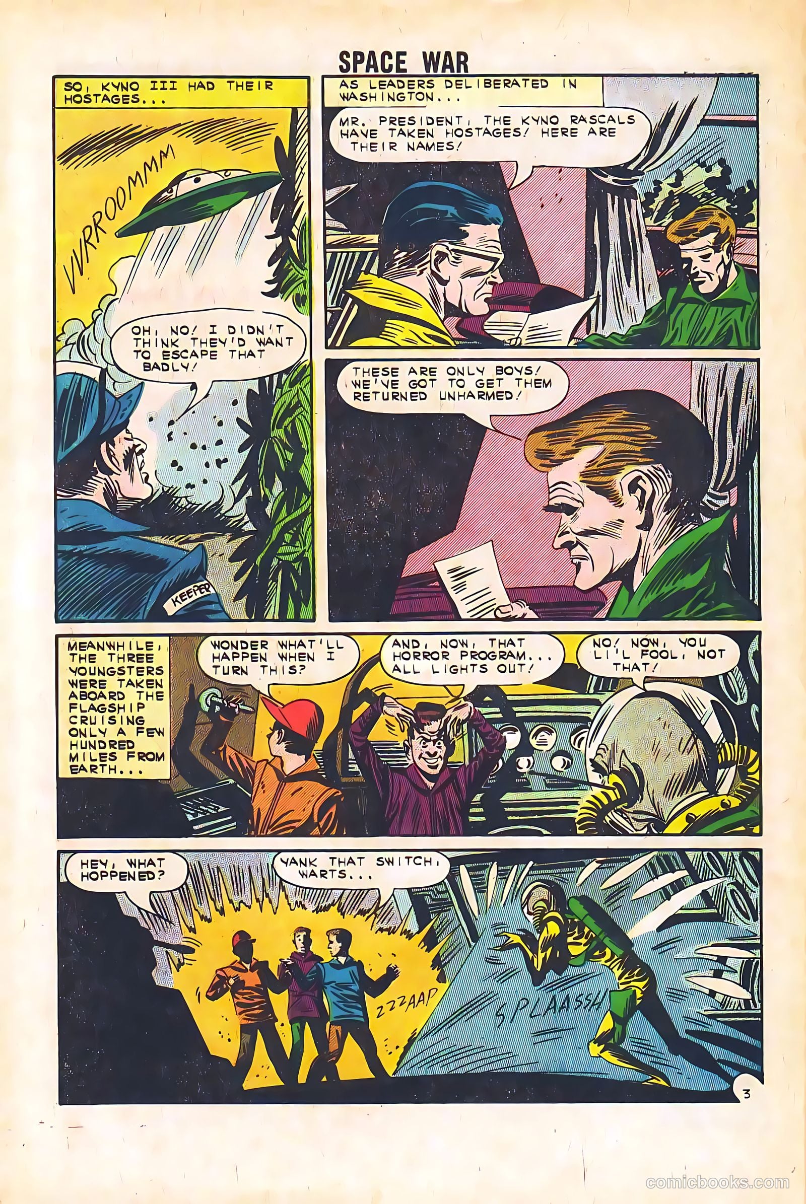 Space War #22 (1963) — page 32 of 36