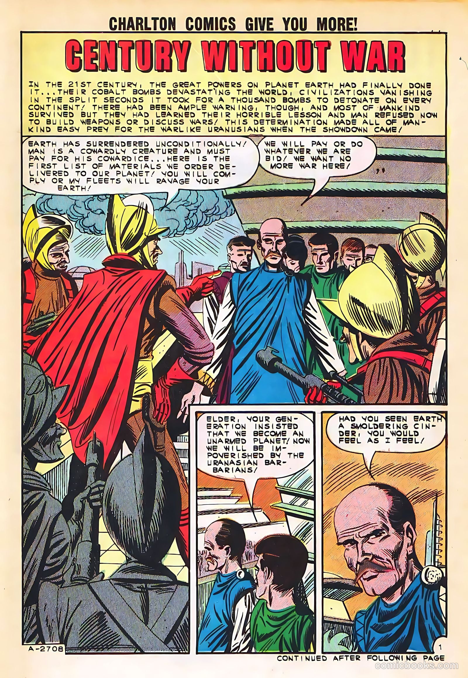 Space War #23 (1963) — page 21 of 36