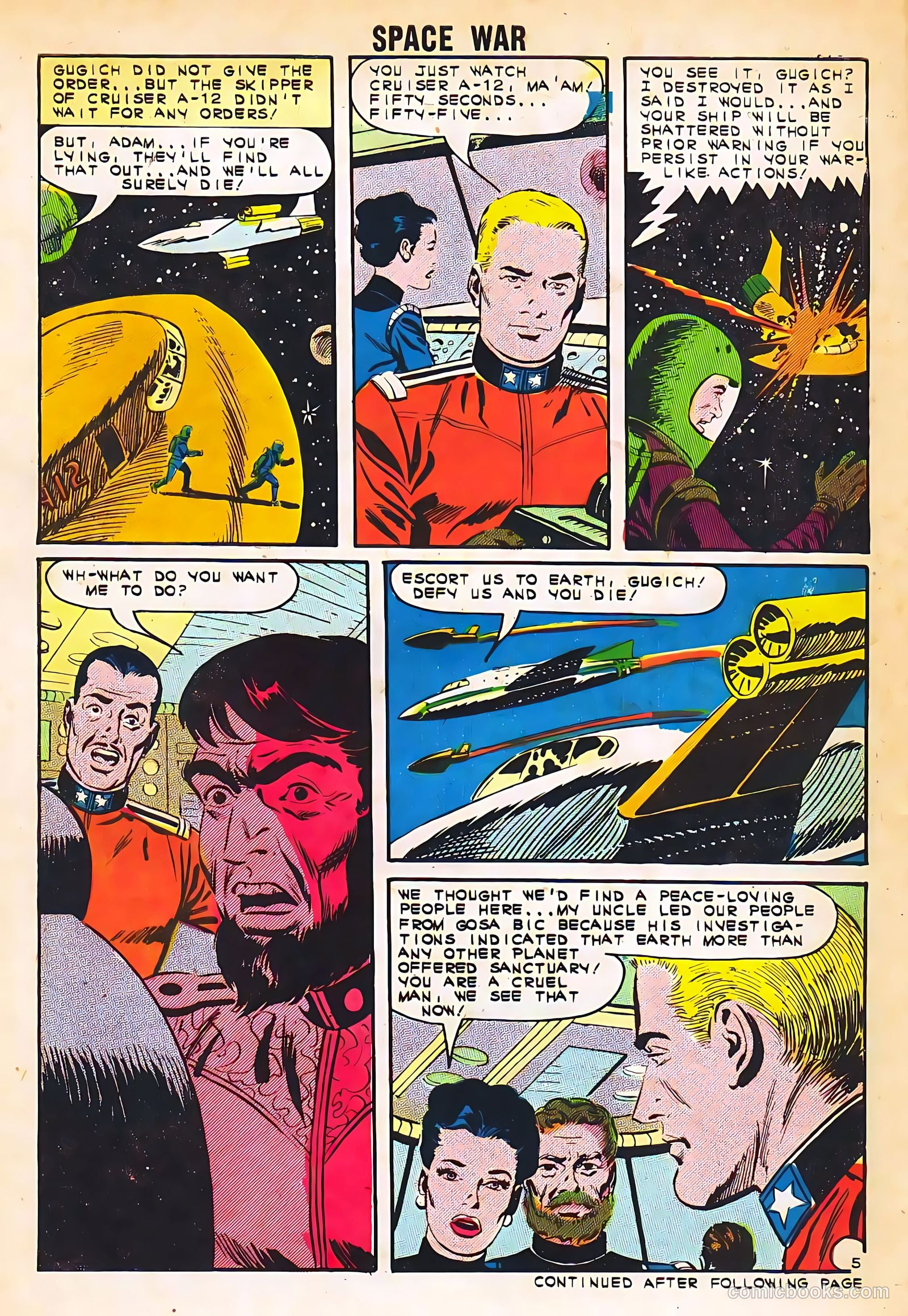 Space War #23 (1963) — page 30 of 36