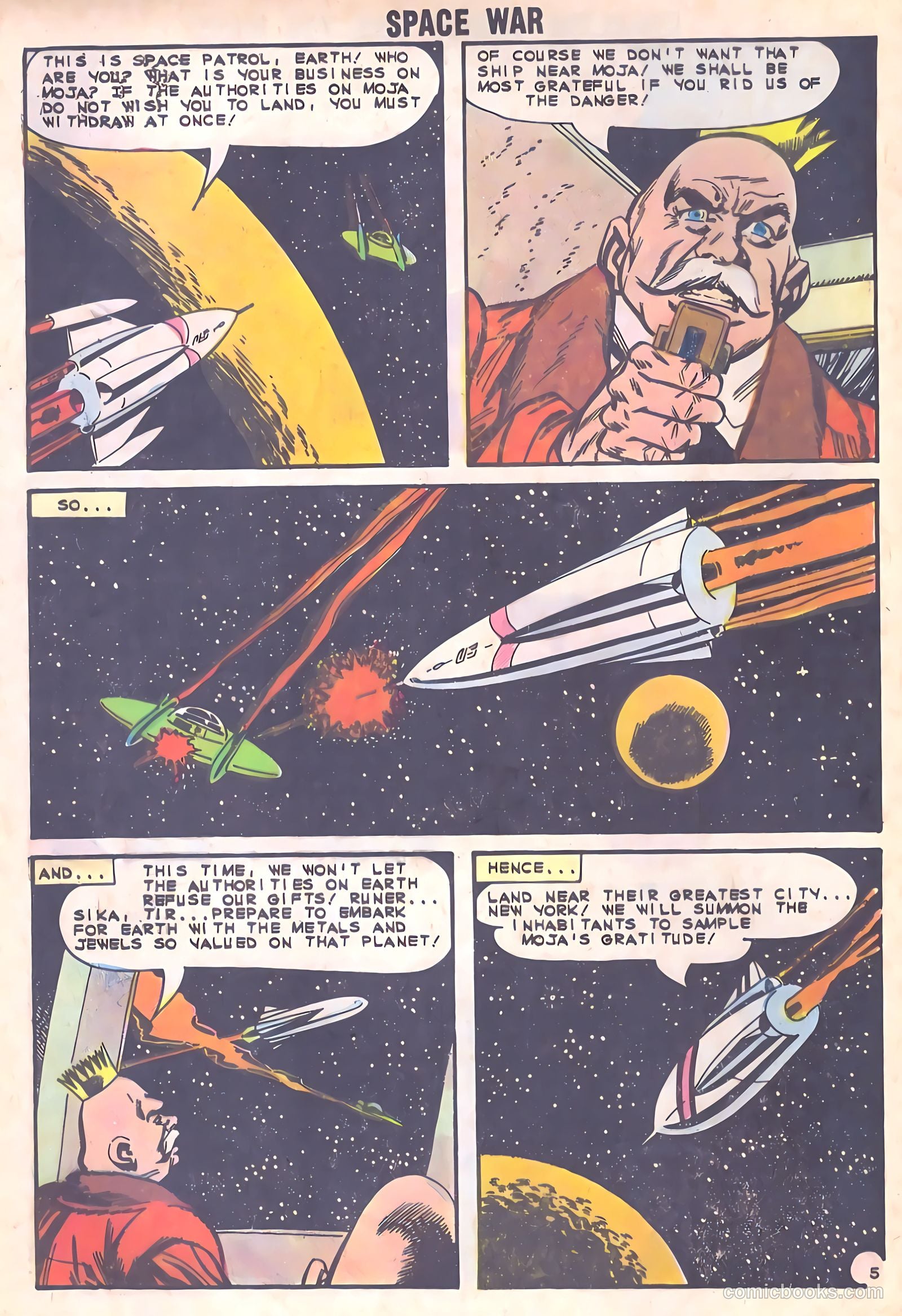Space War #24 (1963) — page 20 of 36