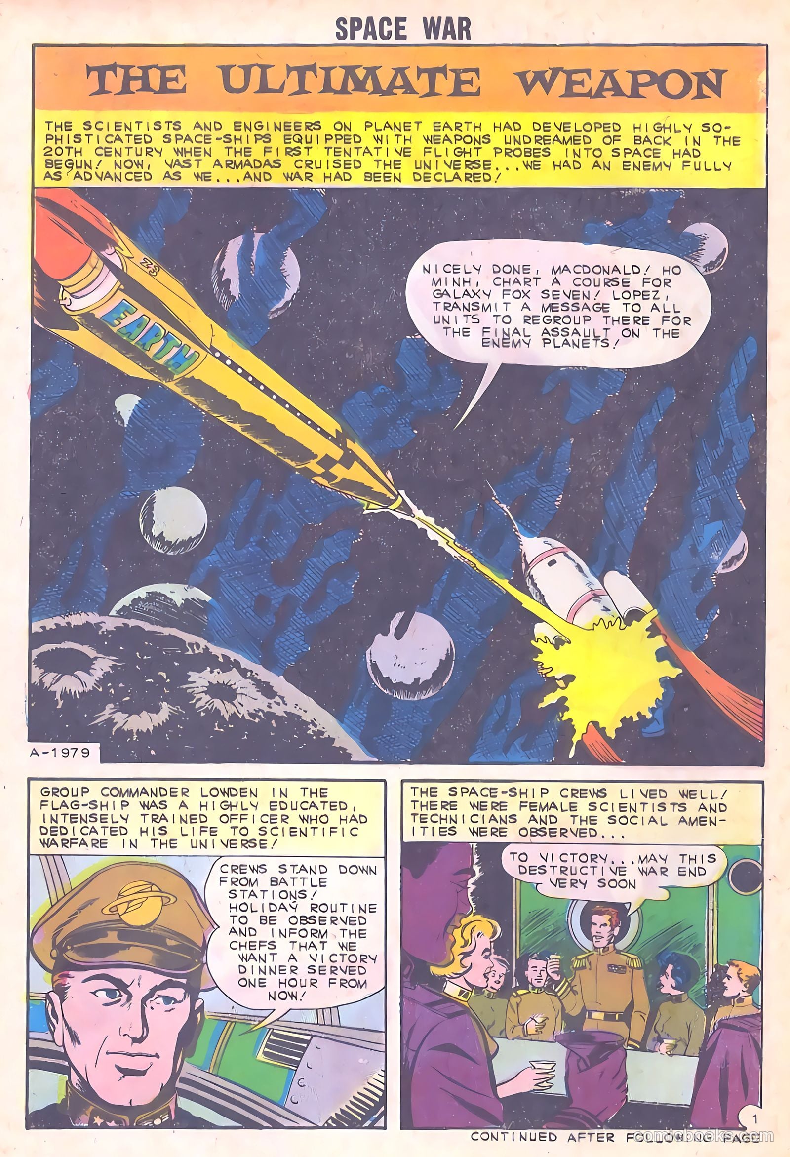 Space War #24 (1963) — page 30 of 36