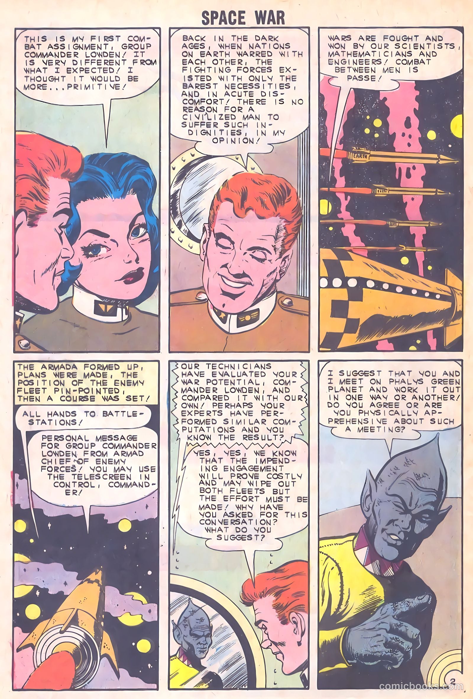 Space War #24 (1963) — page 32 of 36