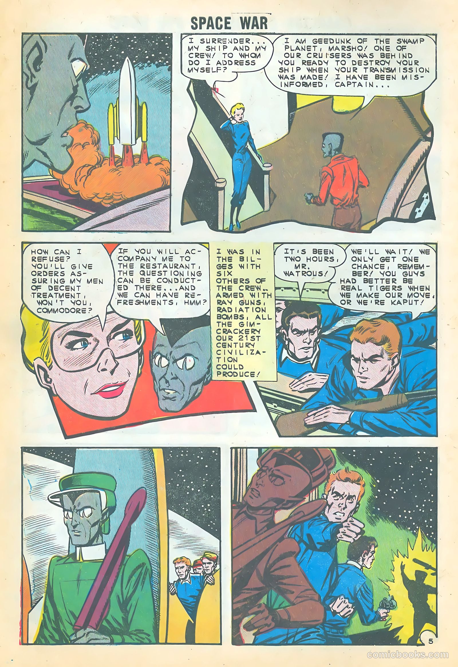 Space War #25 (1963) — page 8 of 36