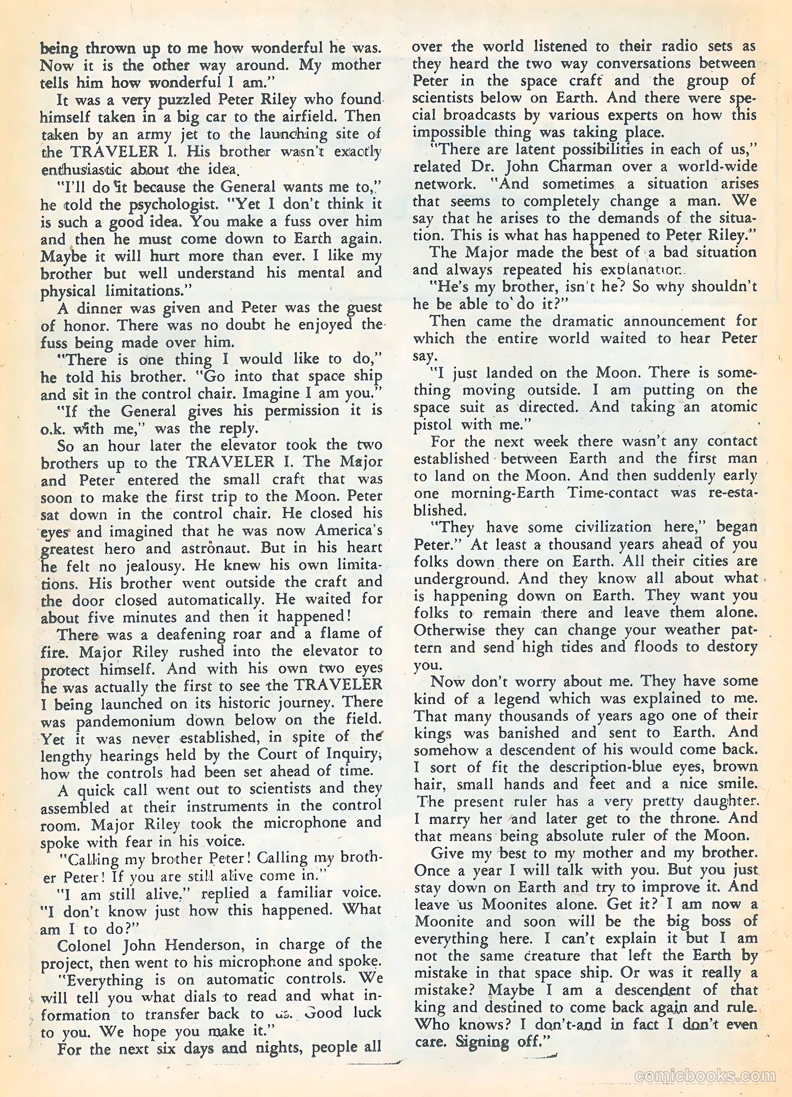 Space War #25 (1963) — page 20 of 36