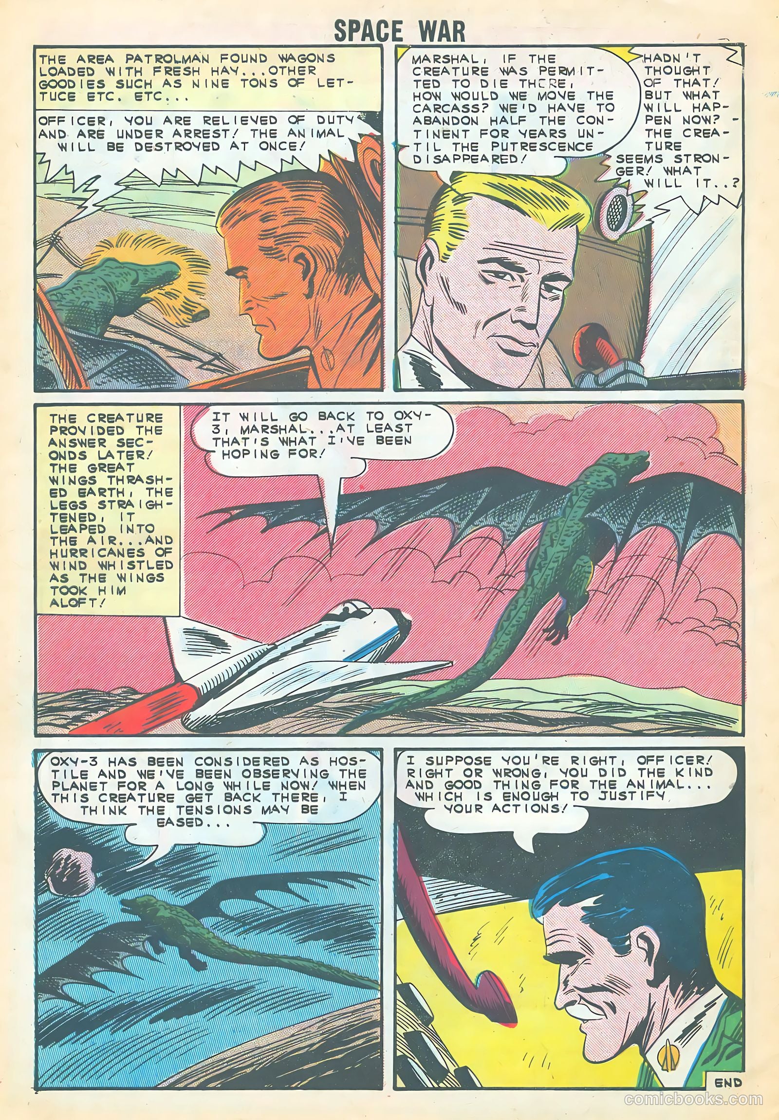Space War #25 (1963) — page 32 of 36