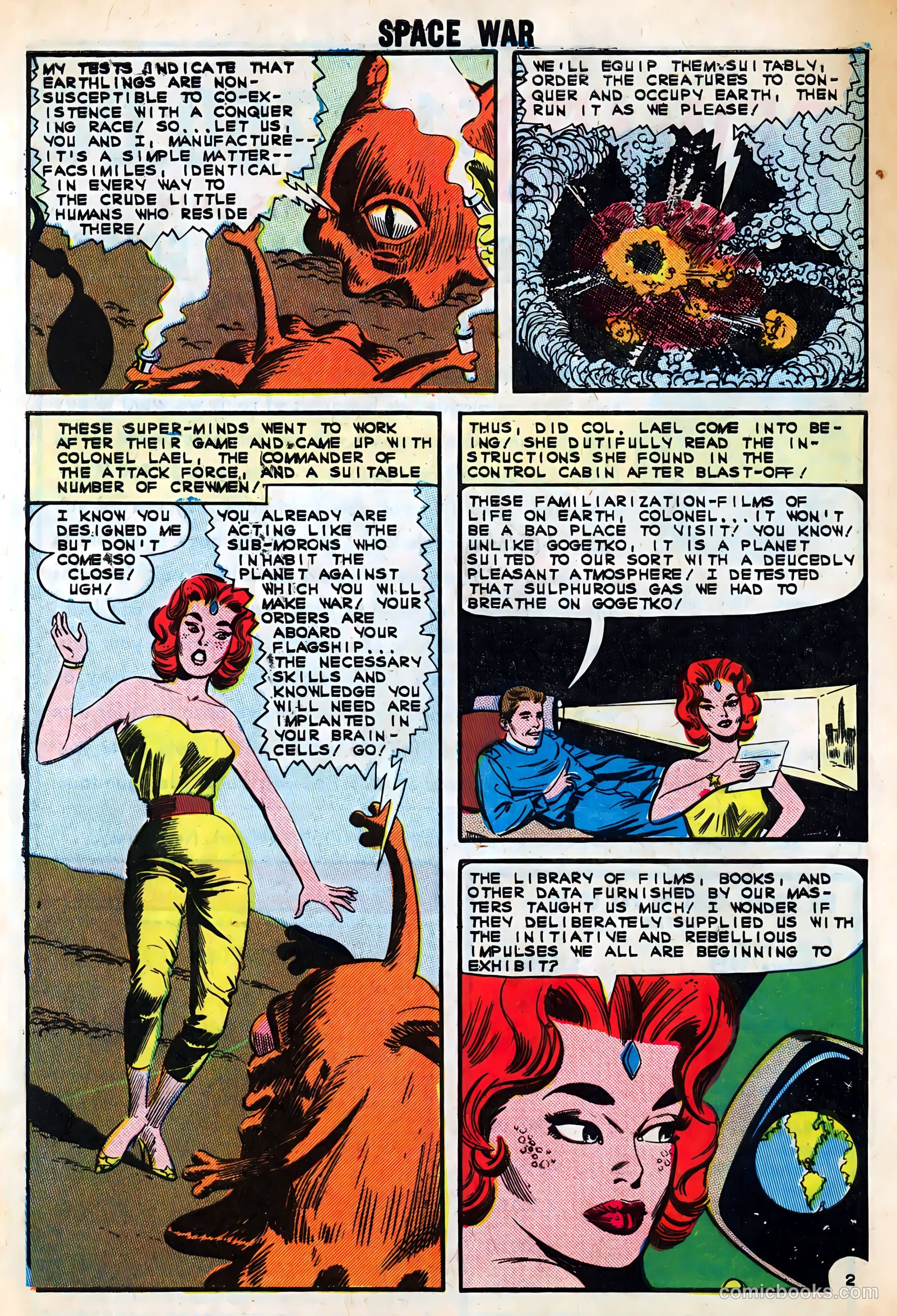 Space War #27 (1964) — page 32 of 36