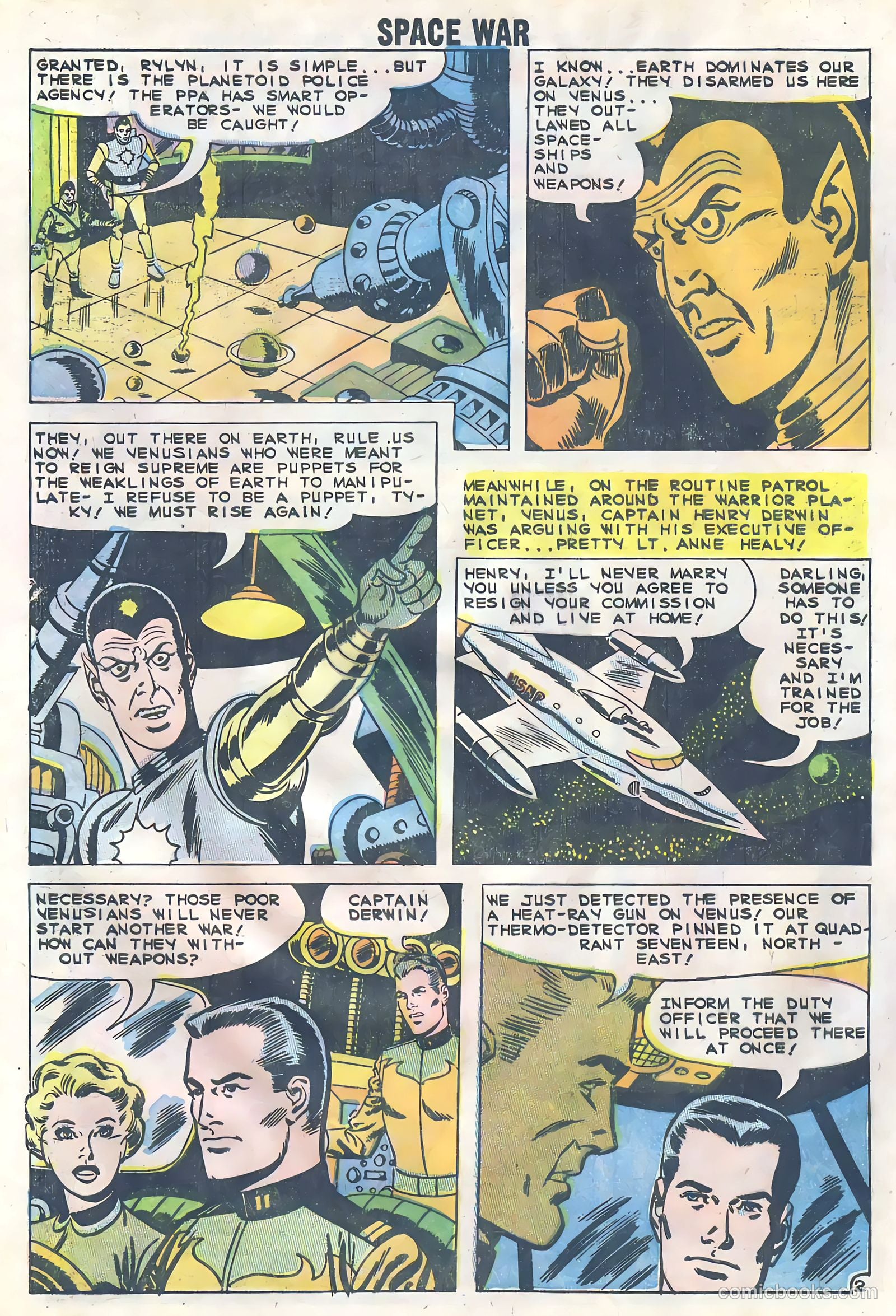 Space War #3 (1960) — page 4 of 36
