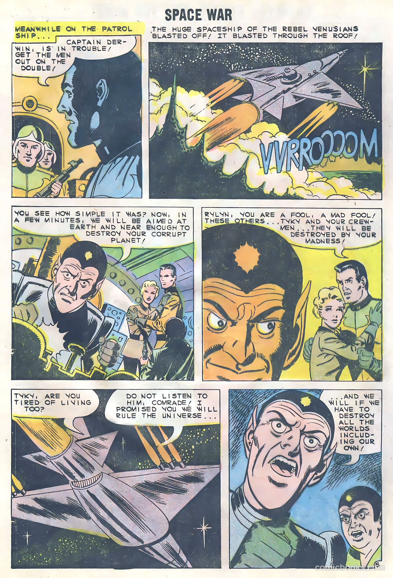 Space War #3 (1960) — page 8 of 36