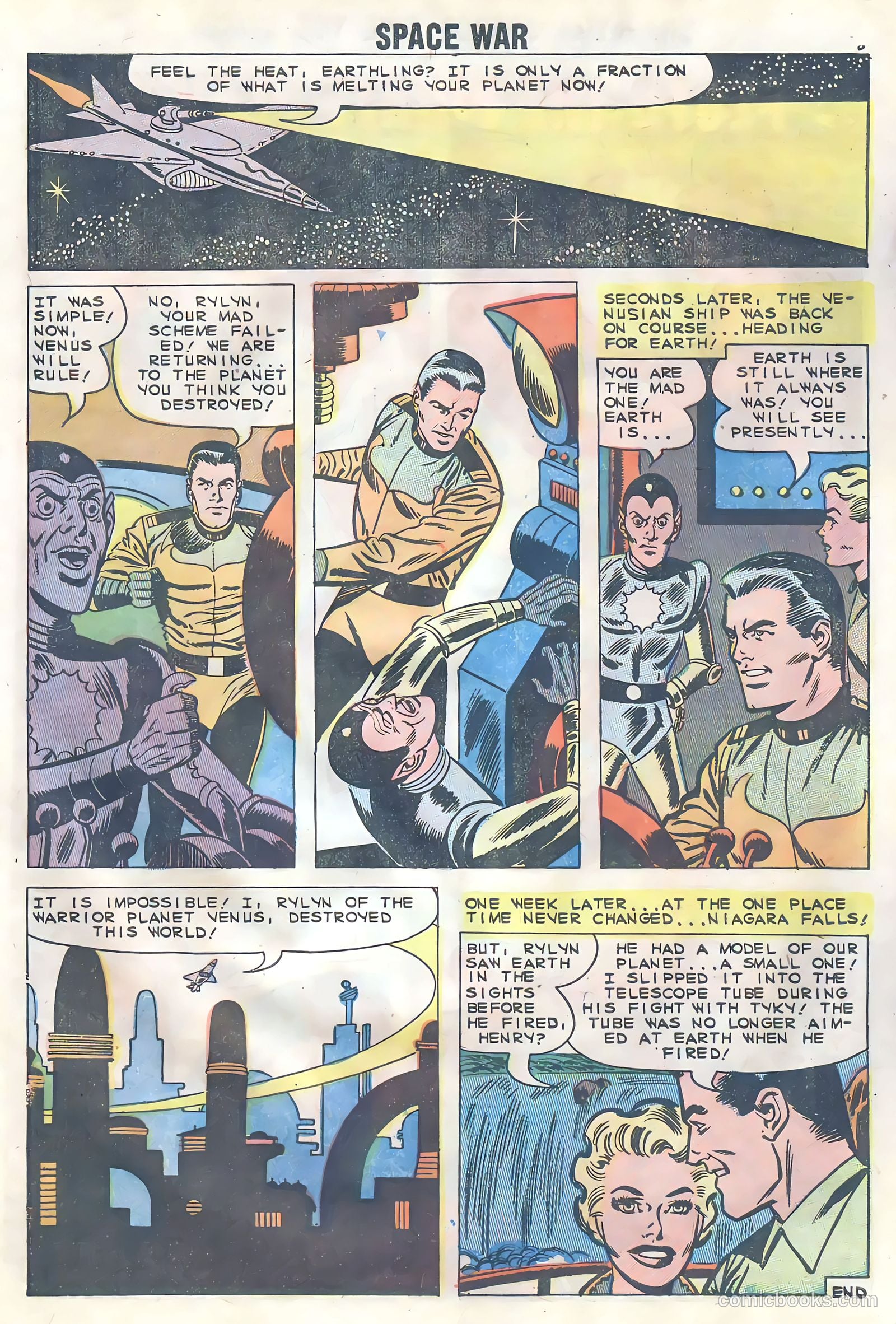 Space War #3 (1960) — page 10 of 36