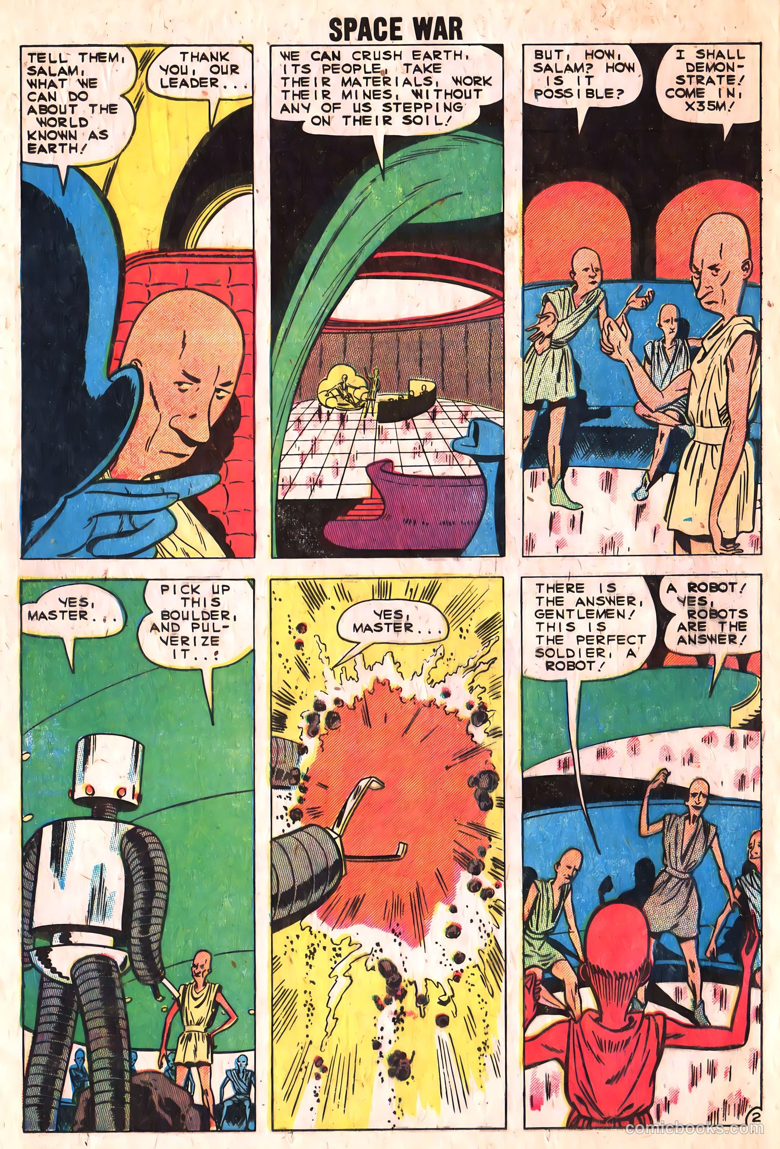 Space War #4 (1960) — page 12 of 37