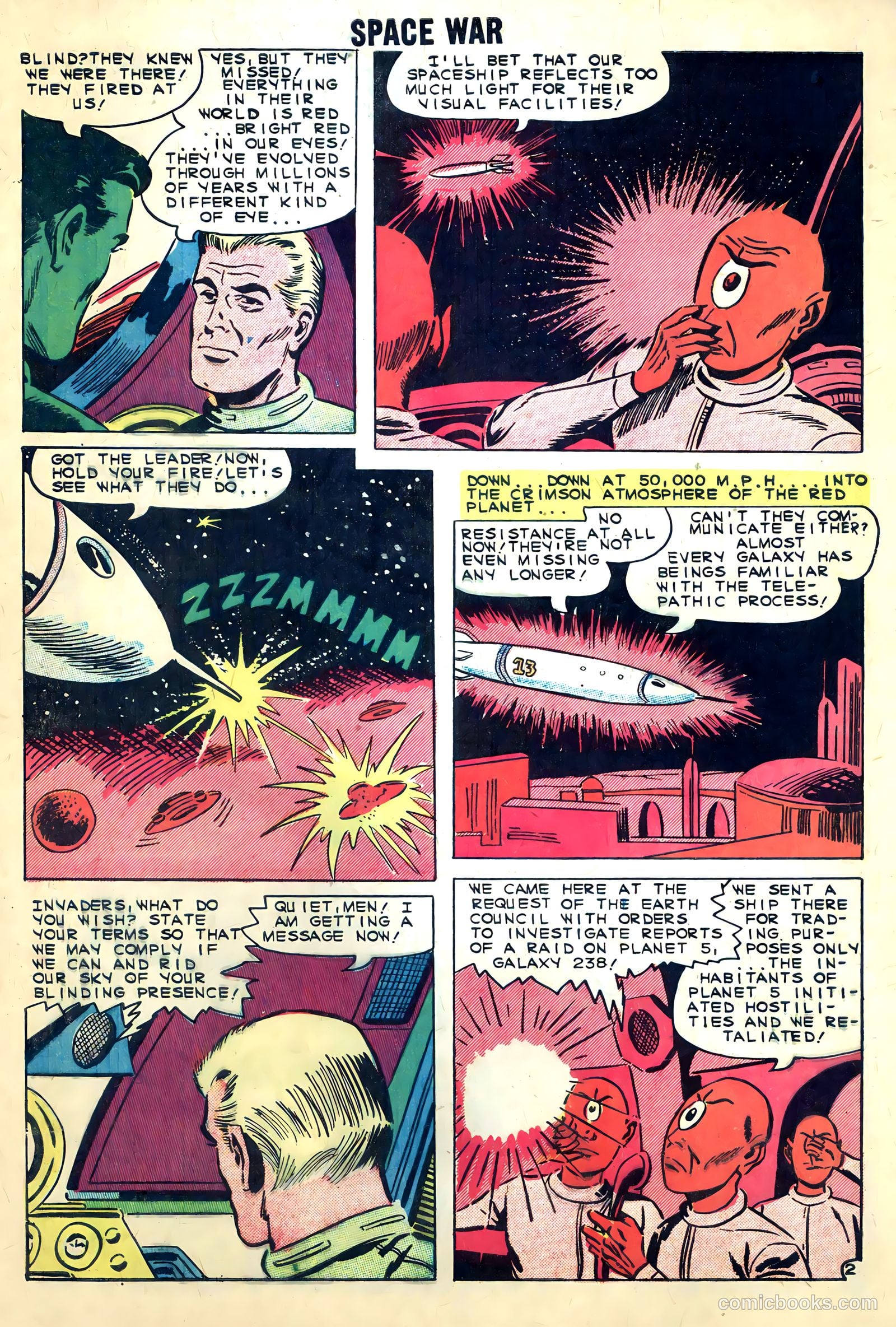 Space War #7 (1960) — page 4 of 36