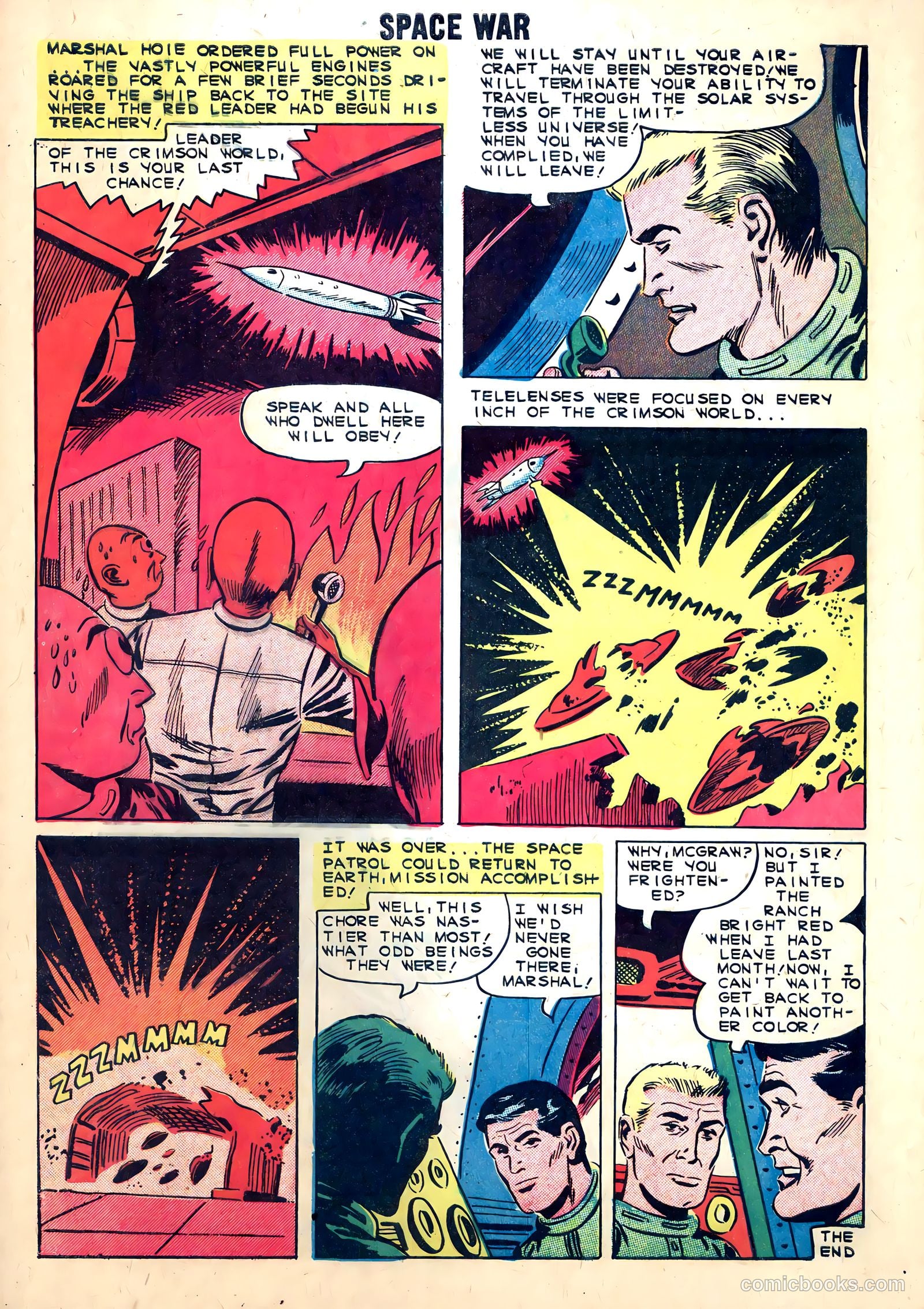 Space War #7 (1960) — page 8 of 36