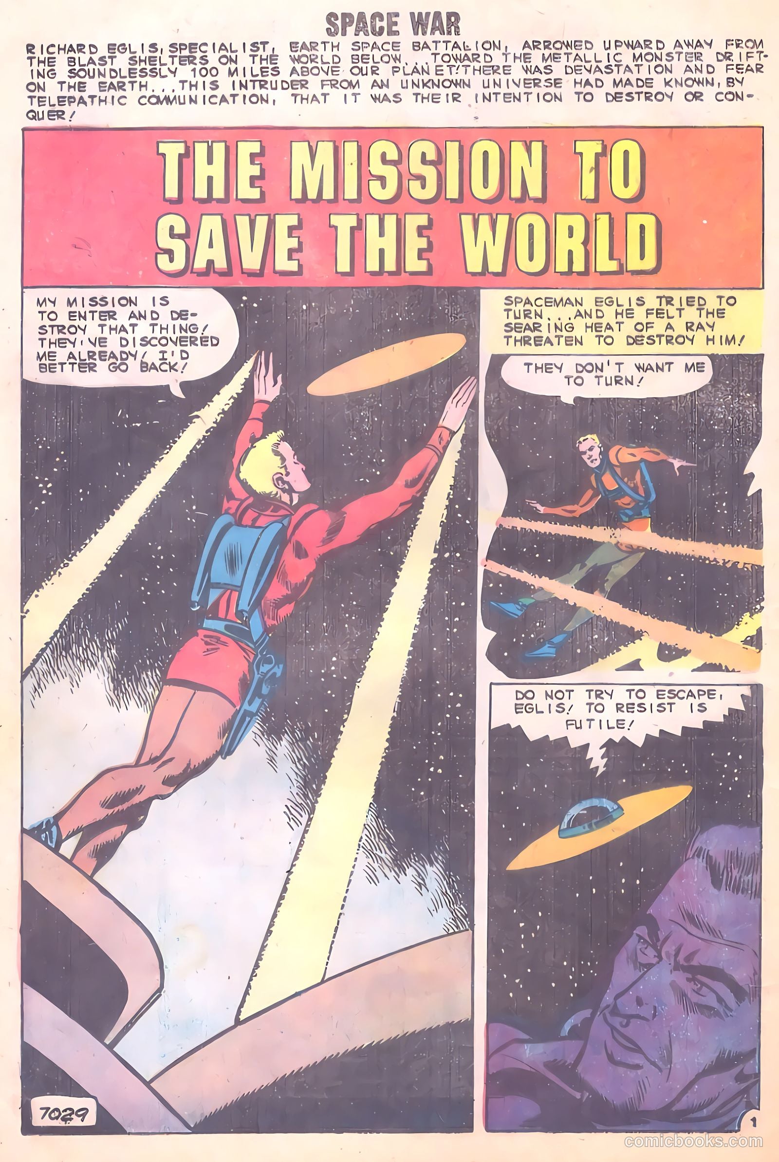 Space War #9 (1961) — page 20 of 36