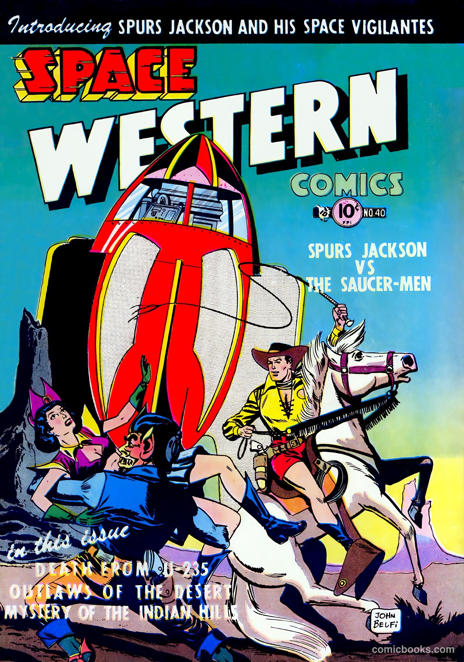 Space Western Comics #40