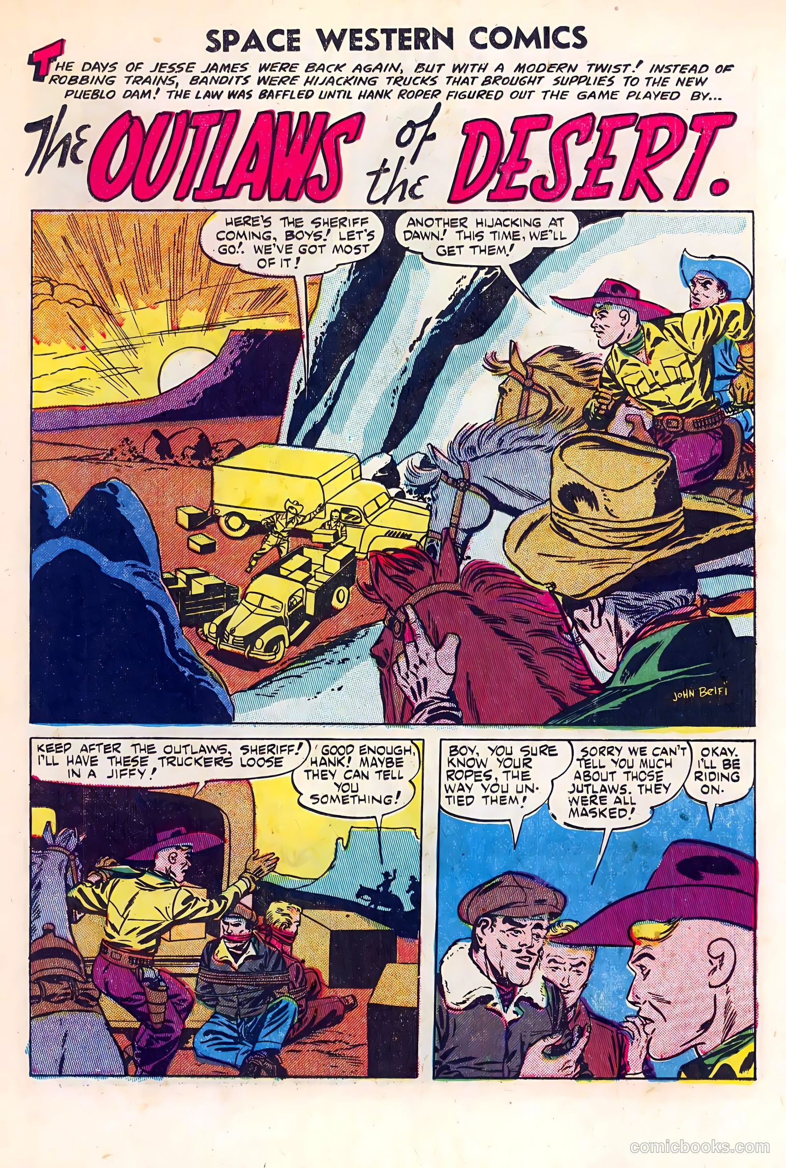 Space Western Comics #40 (1952) — page 11 of 36