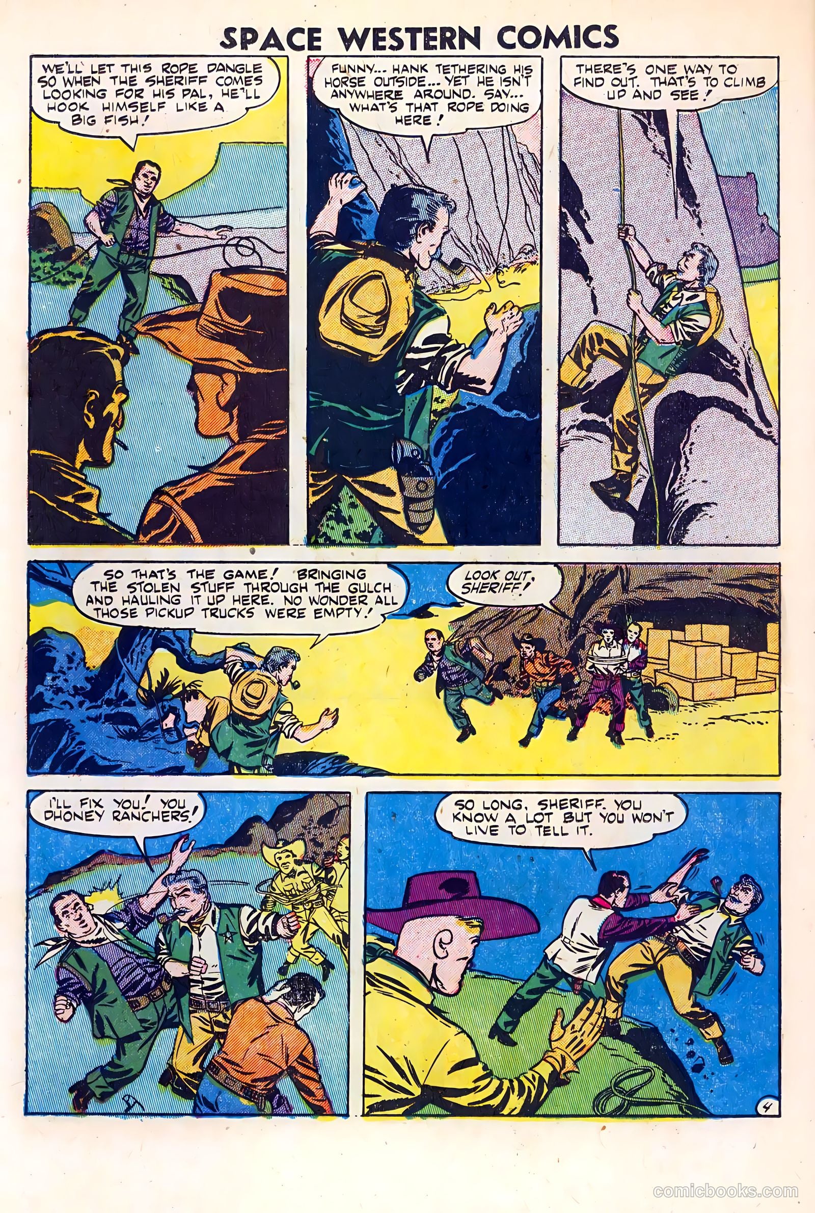 Space Western Comics #40 (1952) — page 14 of 36