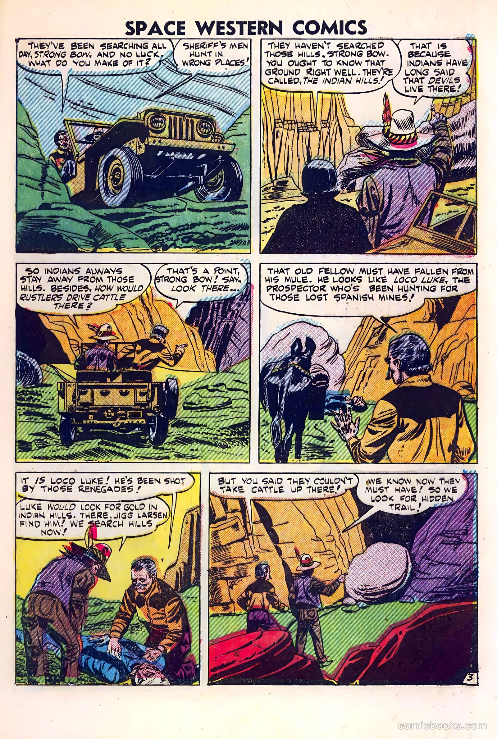 Space Western Comics #40 (1952) — page 29 of 36