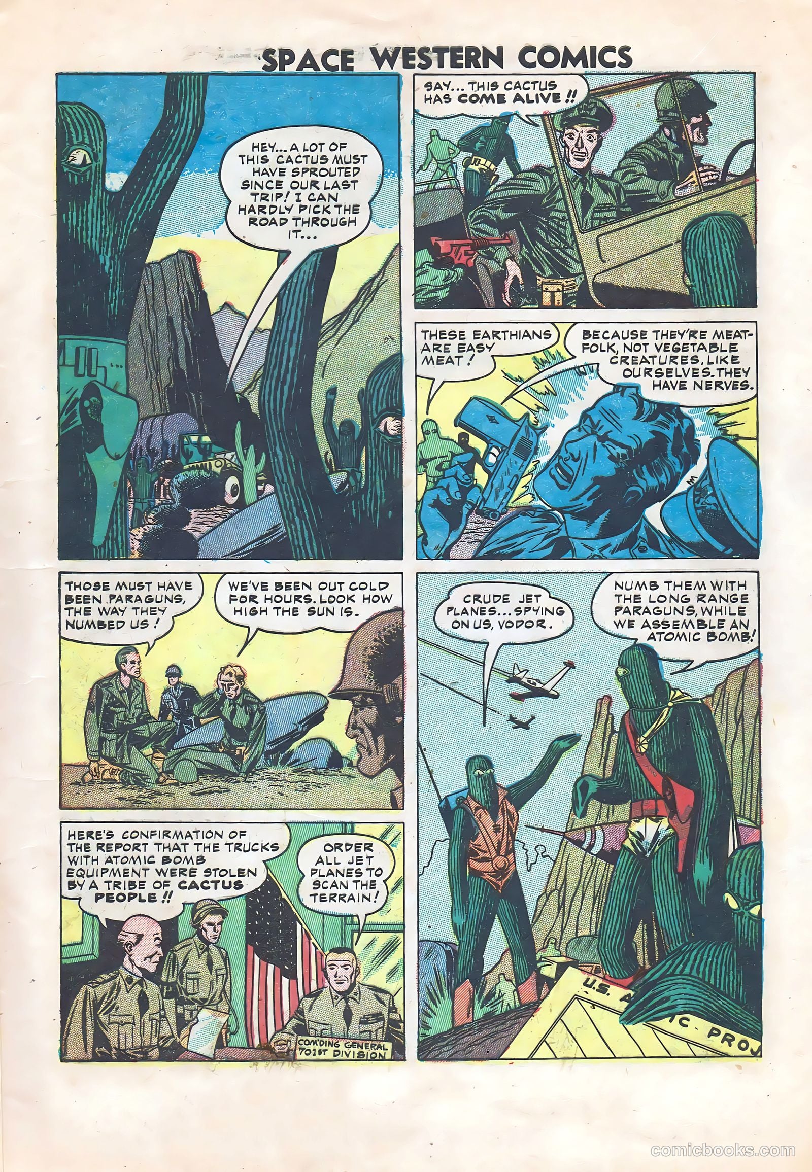 Space Western Comics #41 (1952) — page 5 of 36