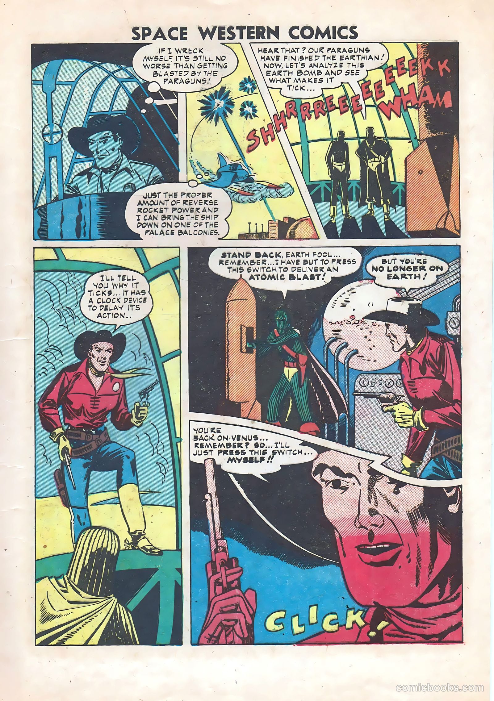 Space Western Comics #41 (1952) — page 9 of 36