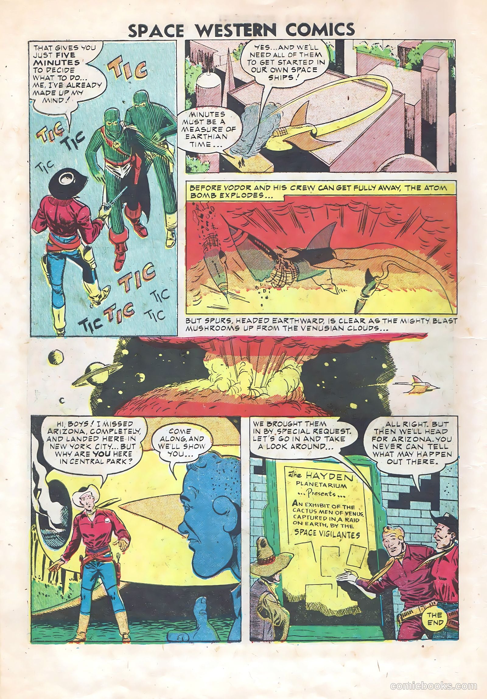 Space Western Comics #41 (1952) — page 10 of 36