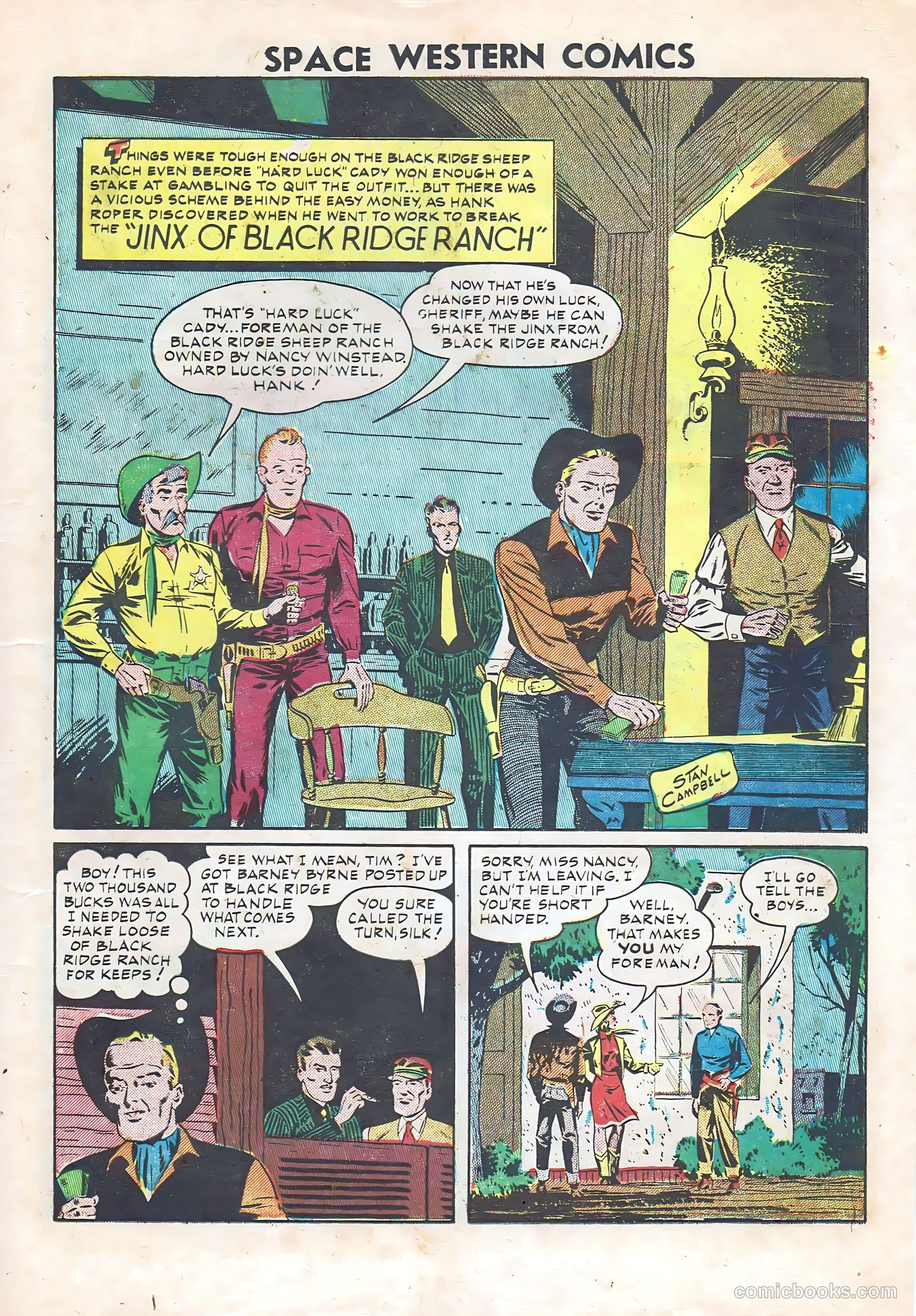 Space Western Comics #41 (1952) — page 11 of 36