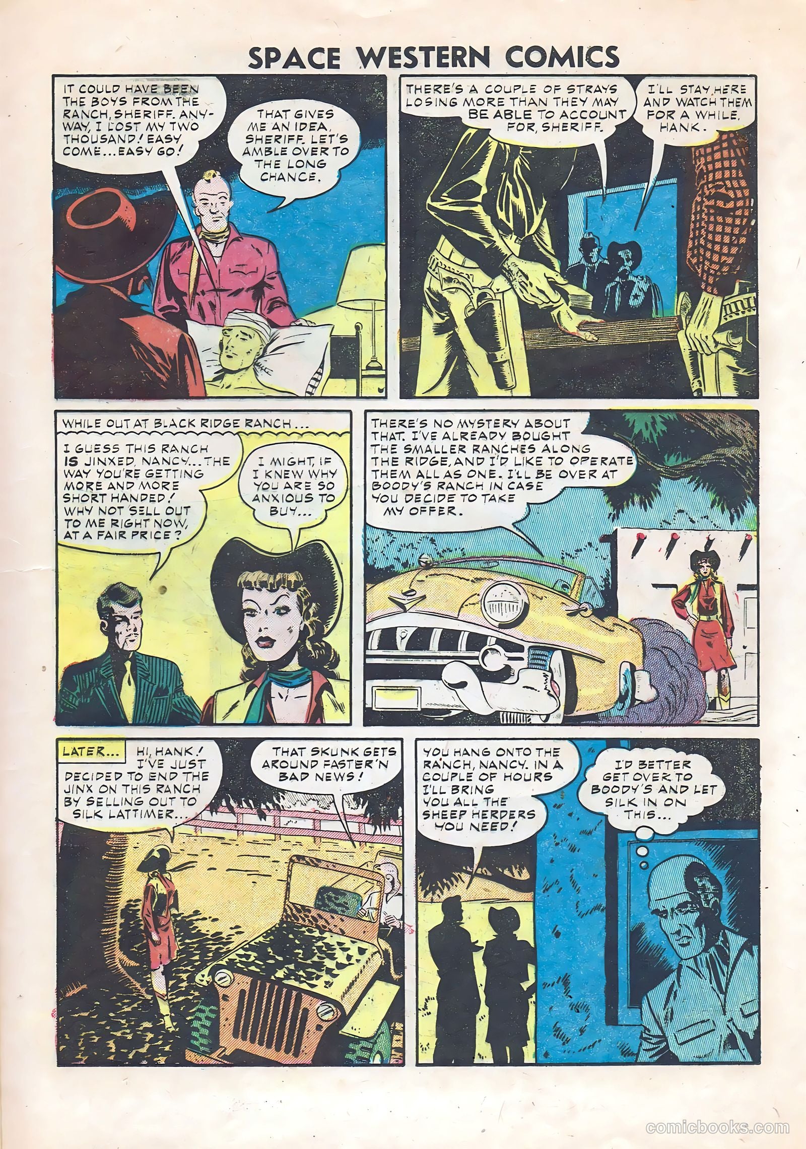 Space Western Comics #41 (1952) — page 13 of 36