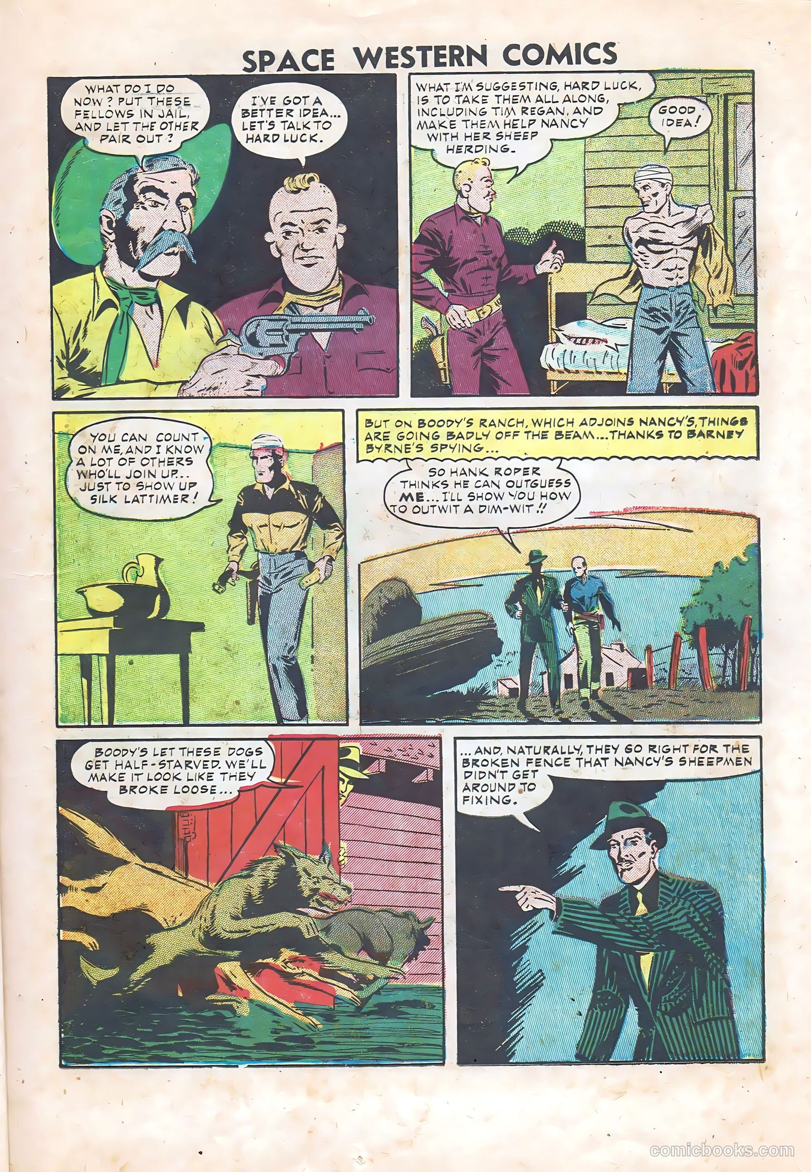 Space Western Comics #41 (1952) — page 15 of 36