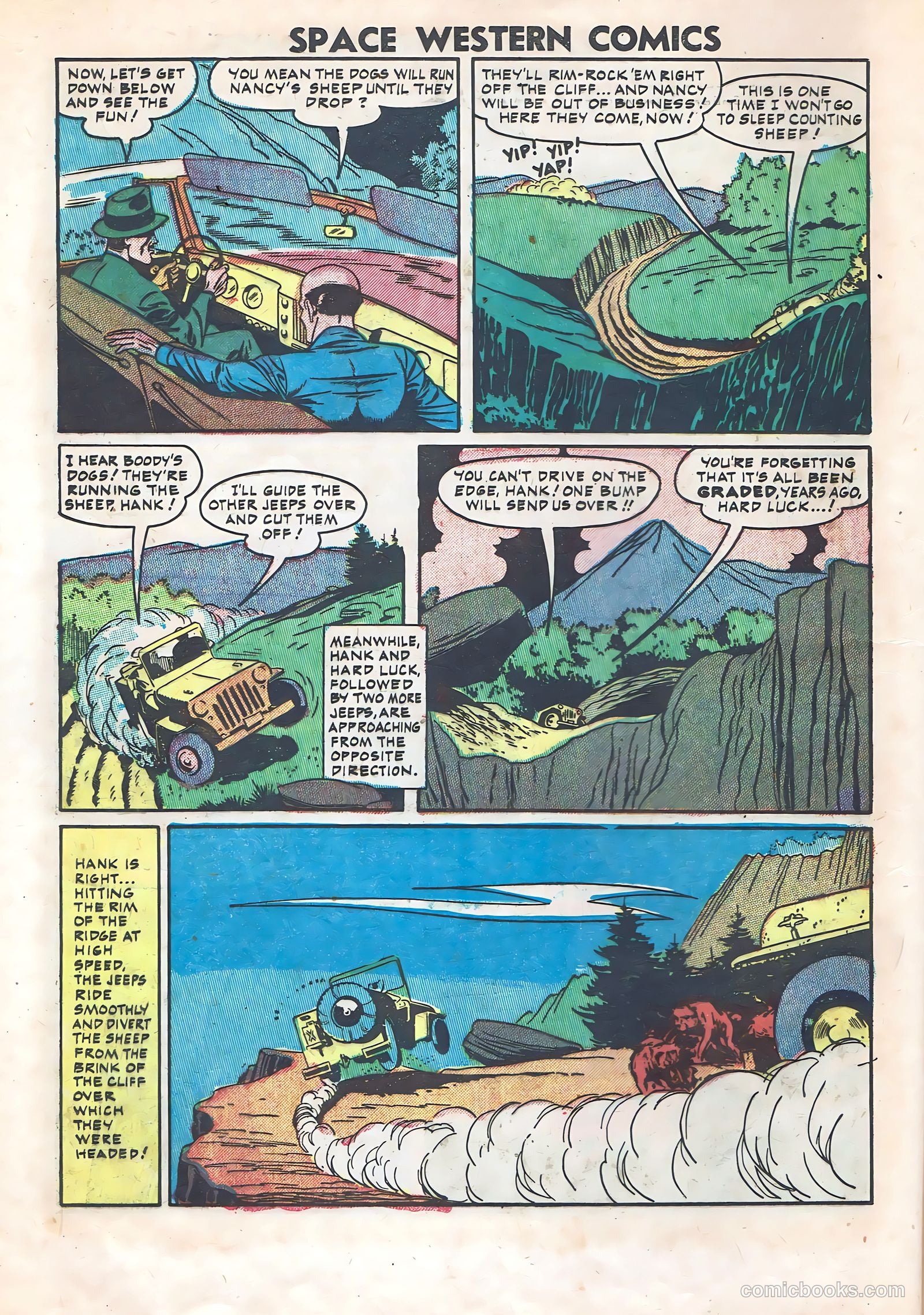 Space Western Comics #41 (1952) — page 16 of 36