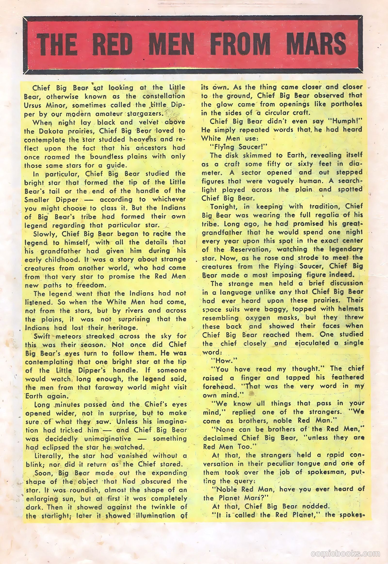 Space Western Comics #41 (1952) — page 18 of 36