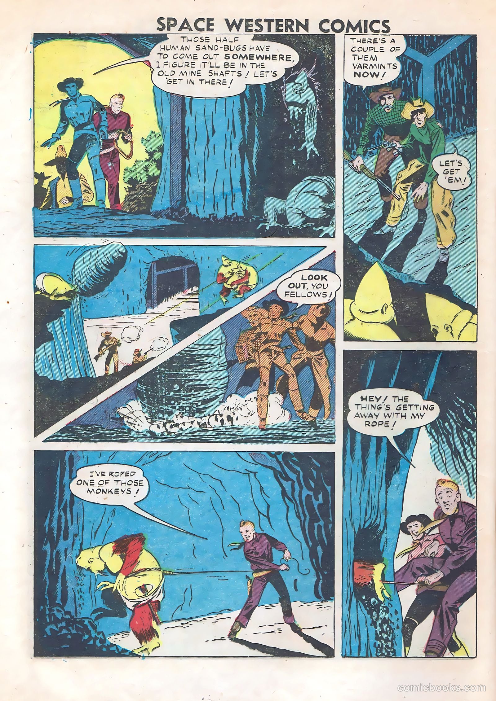 Space Western Comics #41 (1952) — page 24 of 36