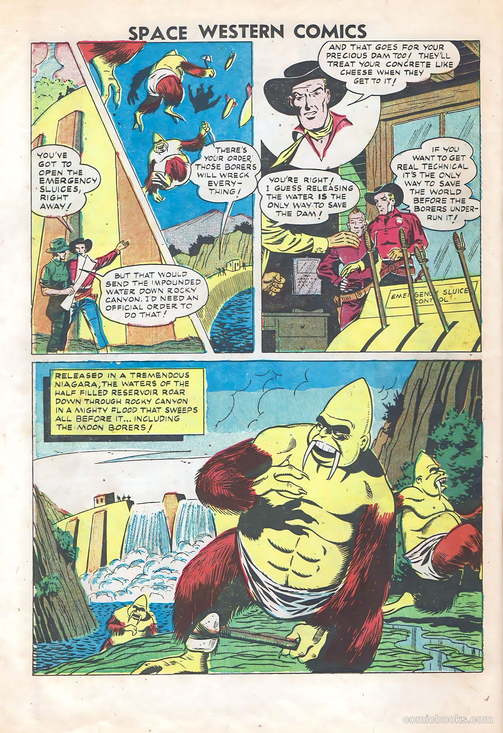 Space Western Comics #41 (1952) — page 26 of 36