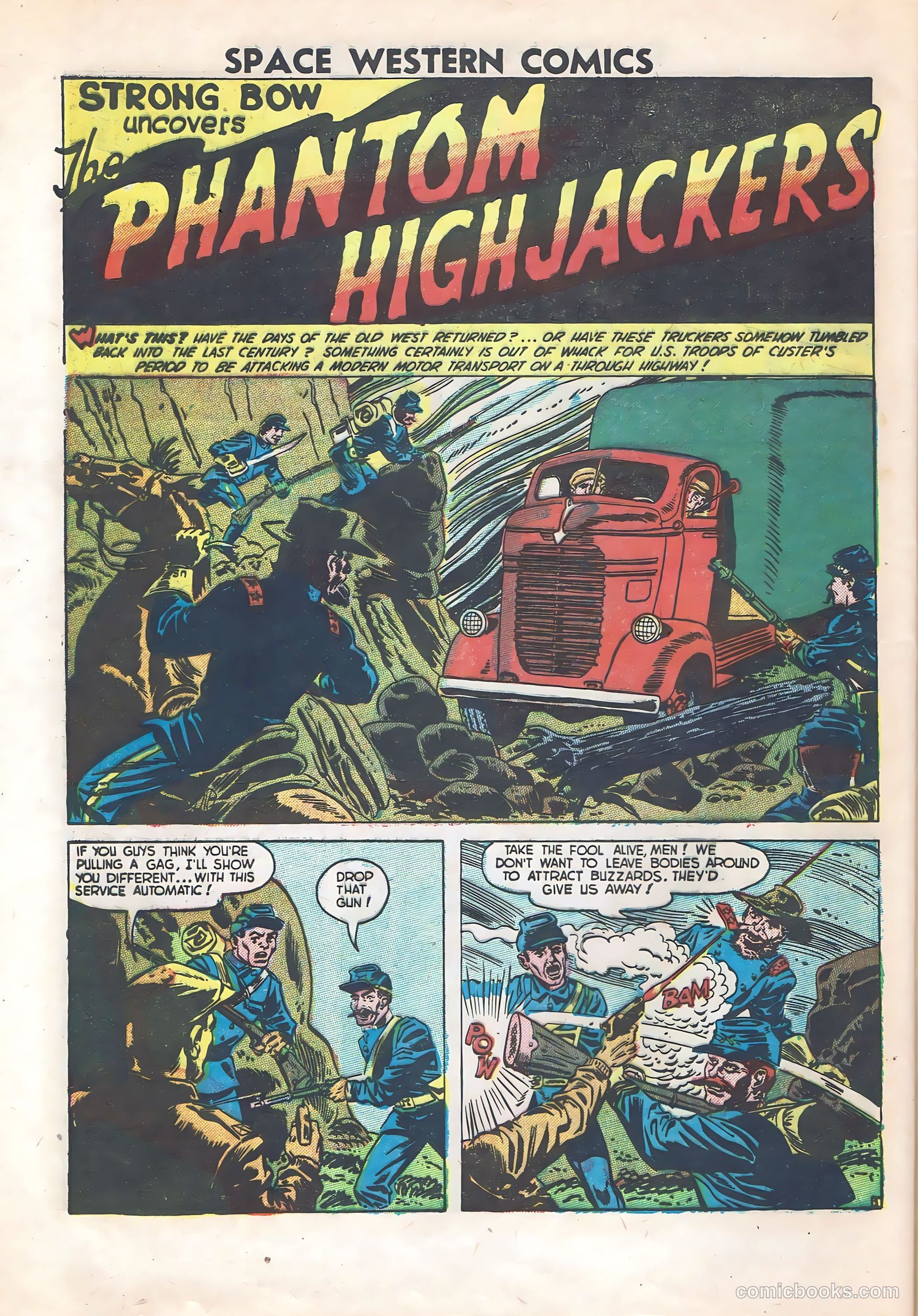 Space Western Comics #41 (1952) — page 28 of 36