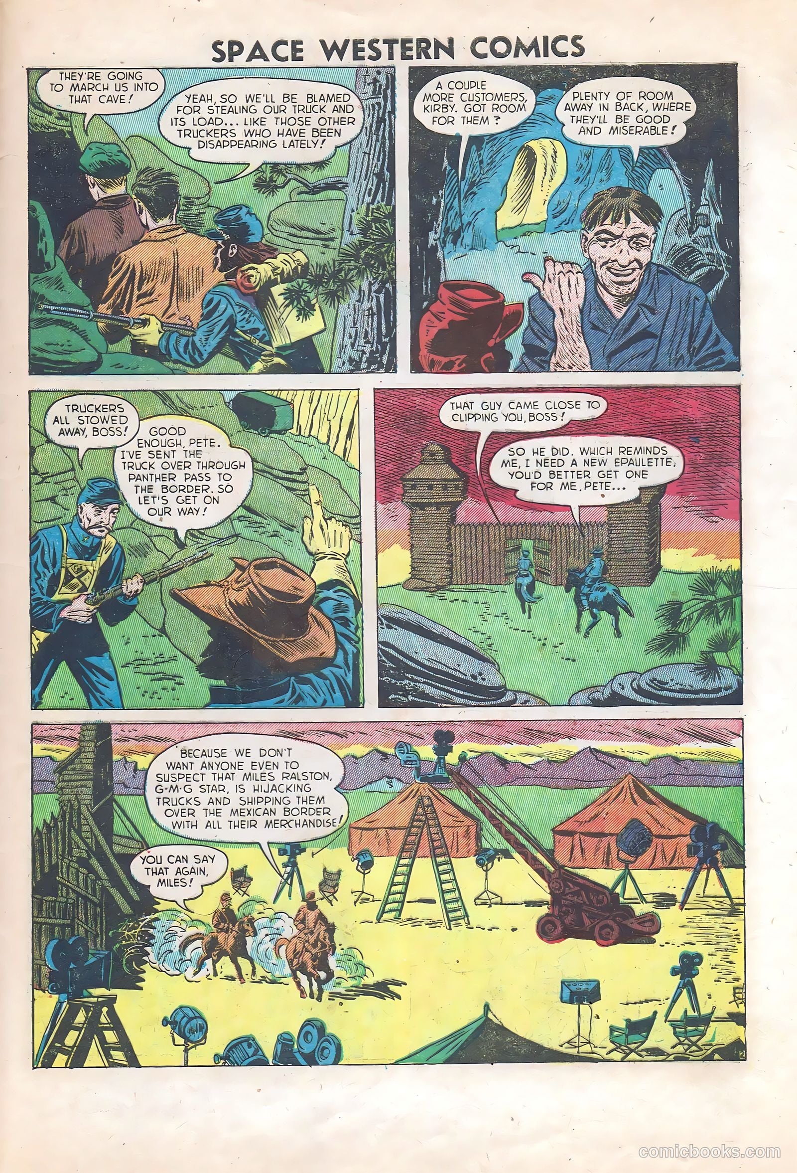 Space Western Comics #41 (1952) — page 29 of 36