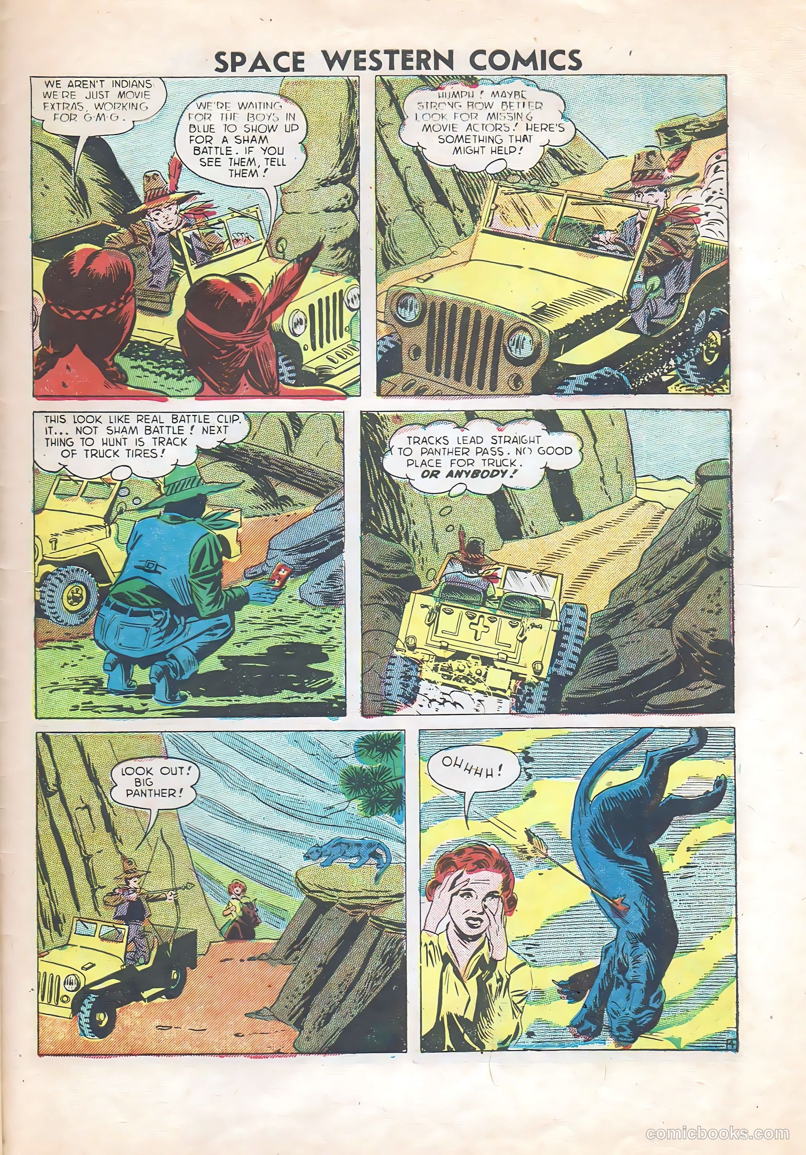 Space Western Comics #41 (1952) — page 31 of 36