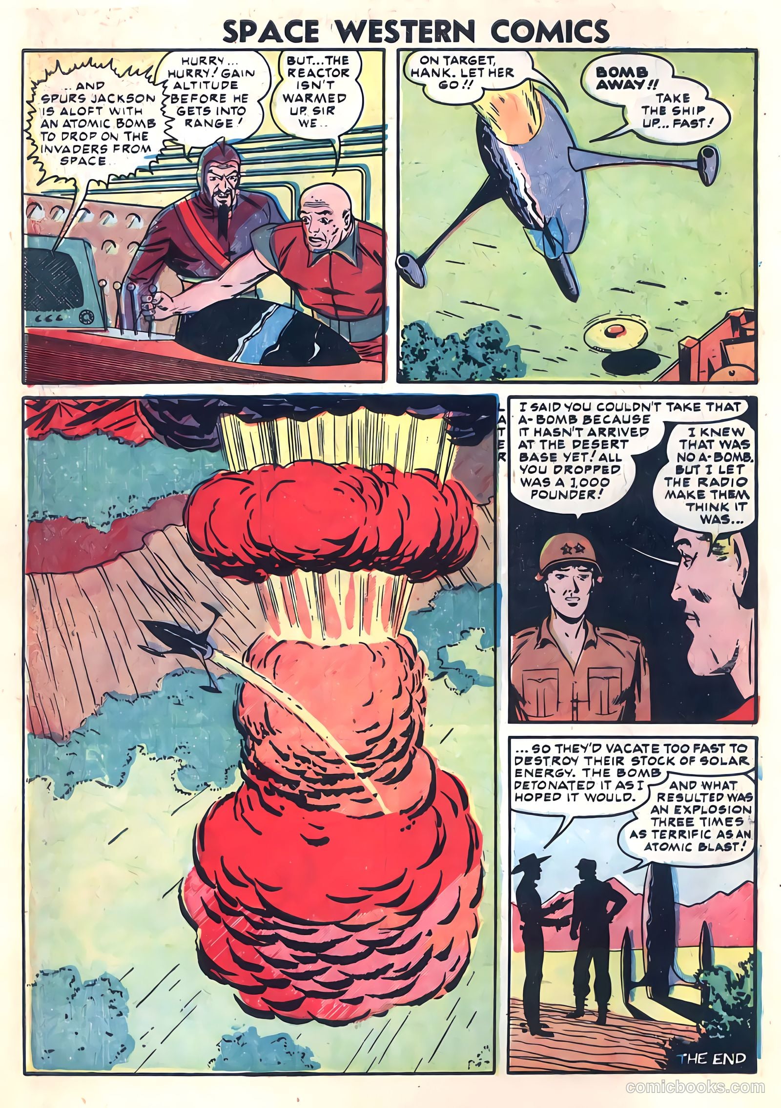 Space Western Comics #42 (1953) — page 10 of 36