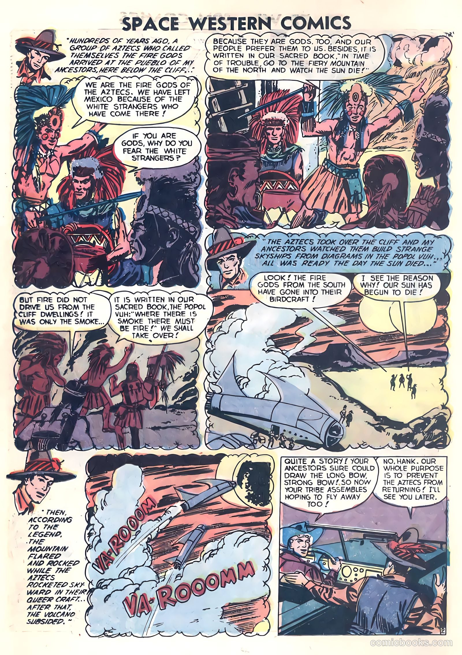 Space Western Comics #42 (1953) — page 12 of 36