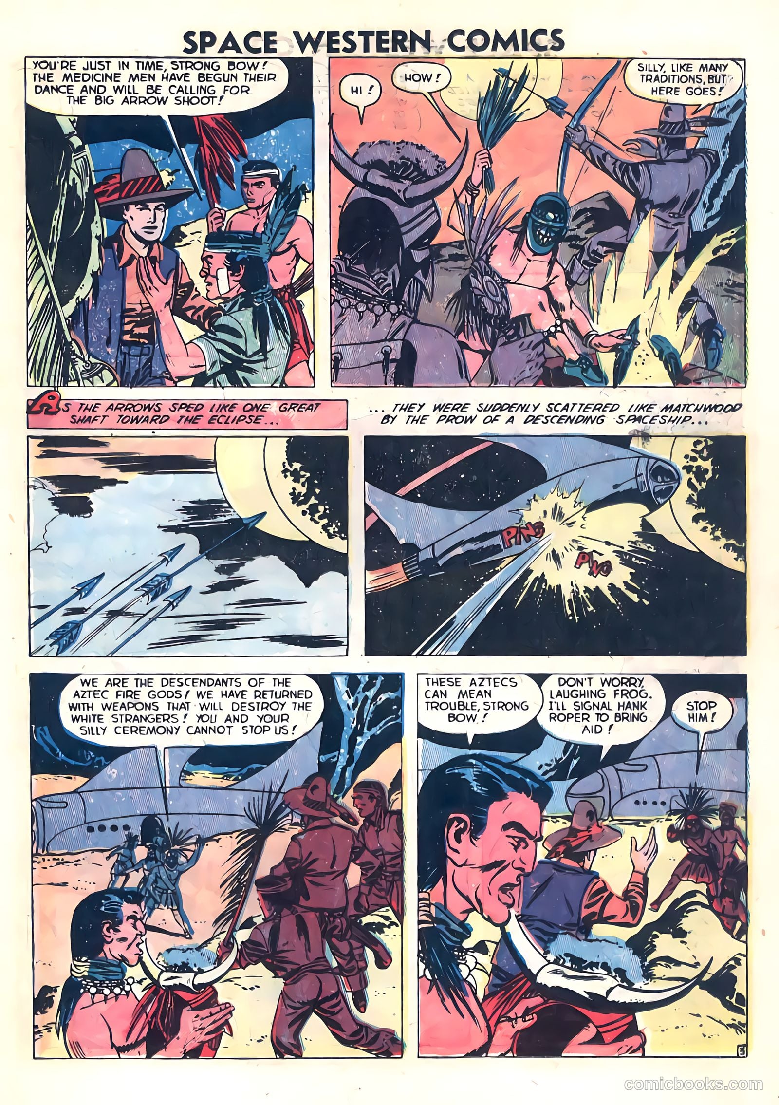 Space Western Comics #42 (1953) — page 13 of 36