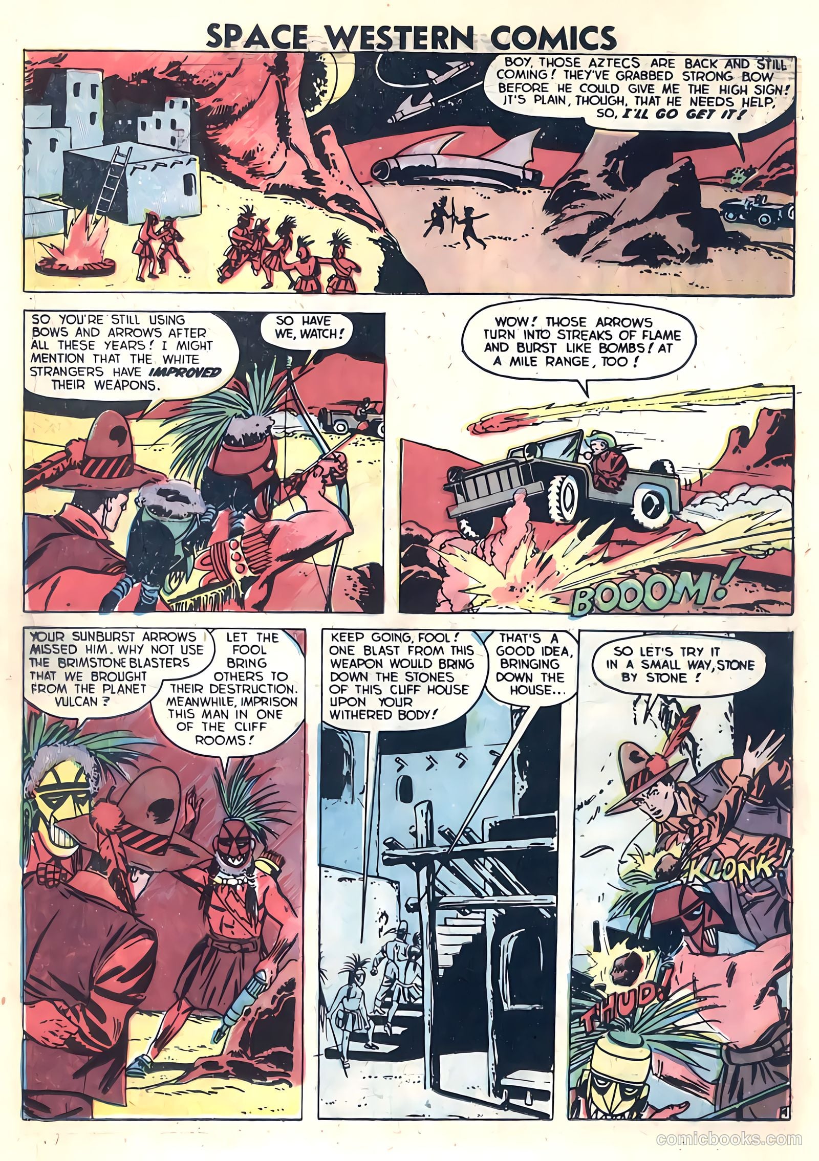 Space Western Comics #42 (1953) — page 14 of 36