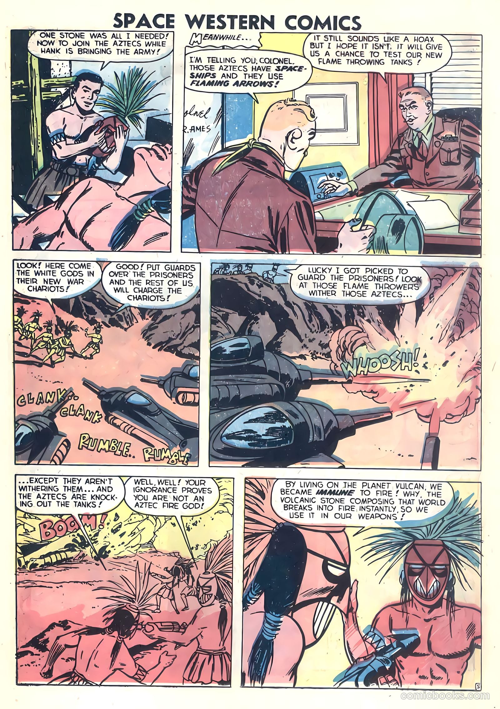 Space Western Comics #42 (1953) — page 15 of 36
