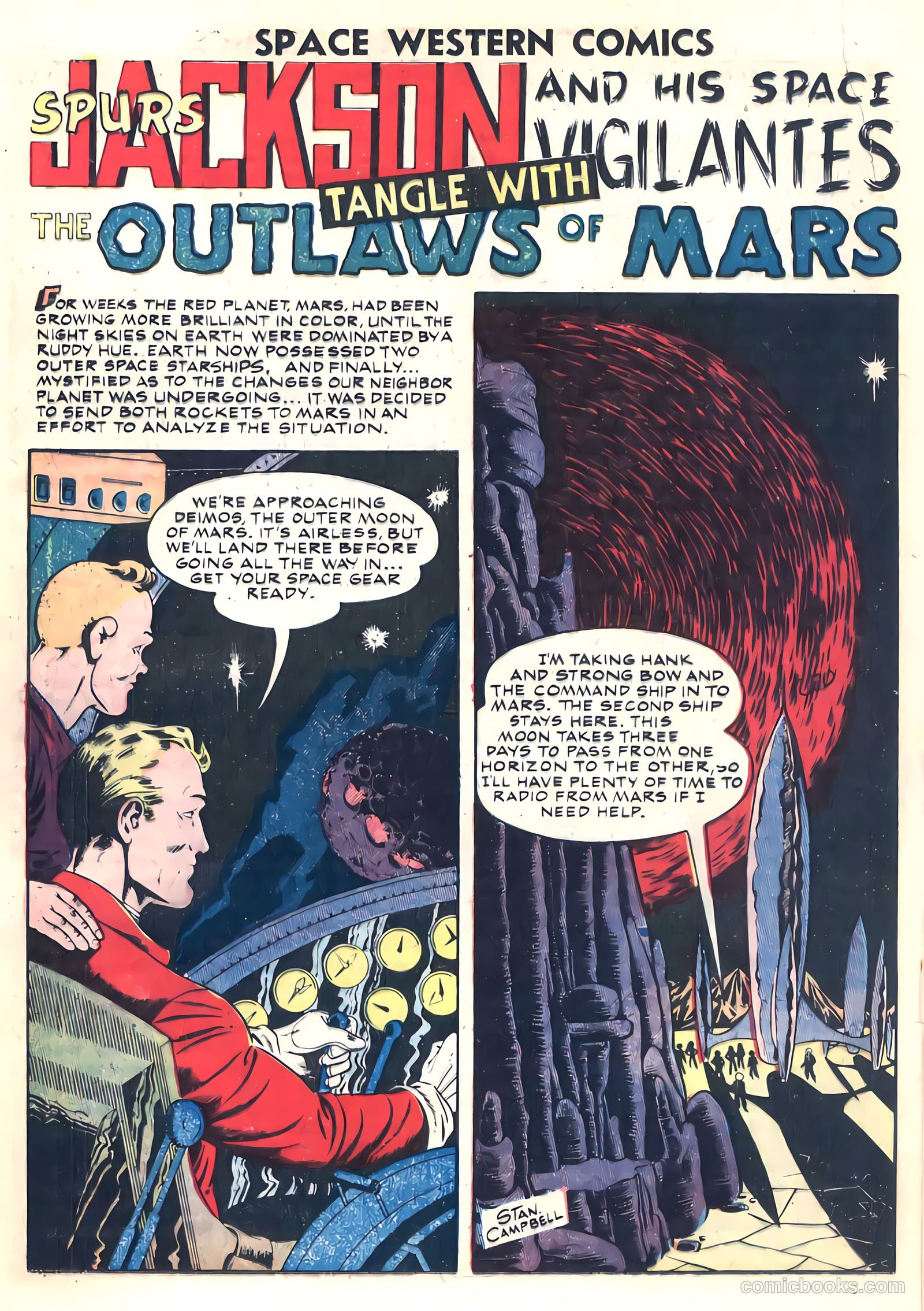 Space Western Comics #42 (1953) — page 20 of 36