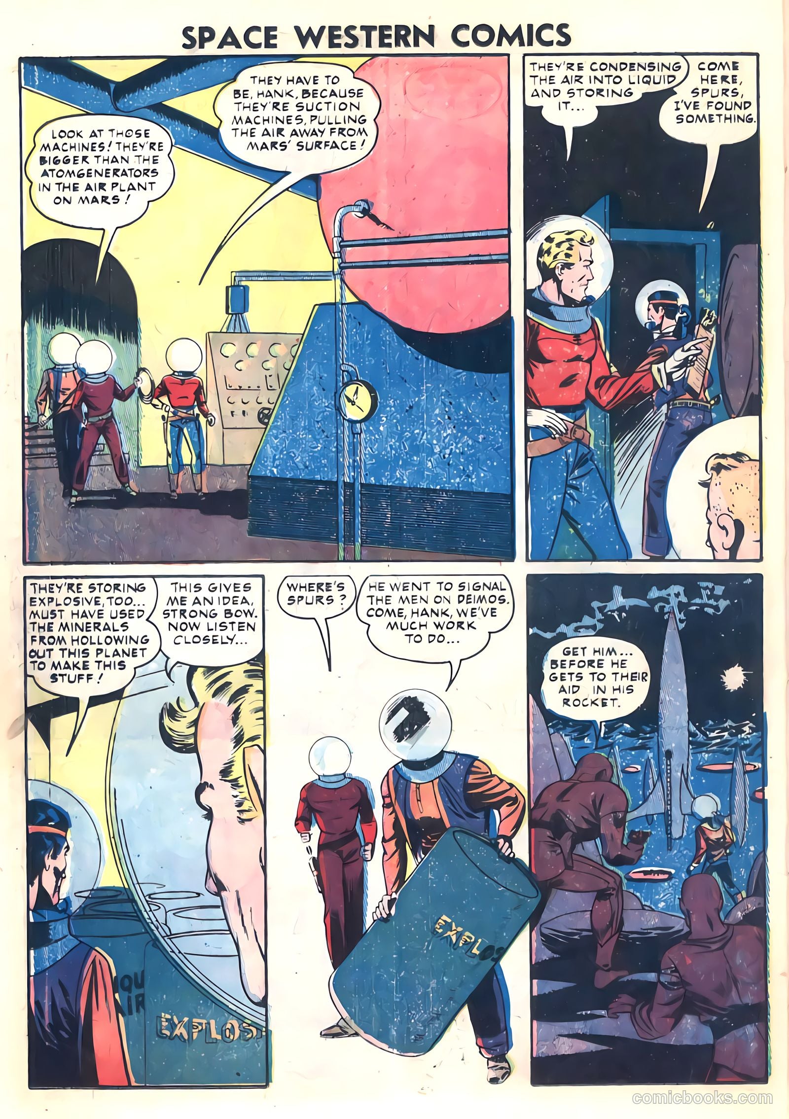 Space Western Comics #42 (1953) — page 24 of 36