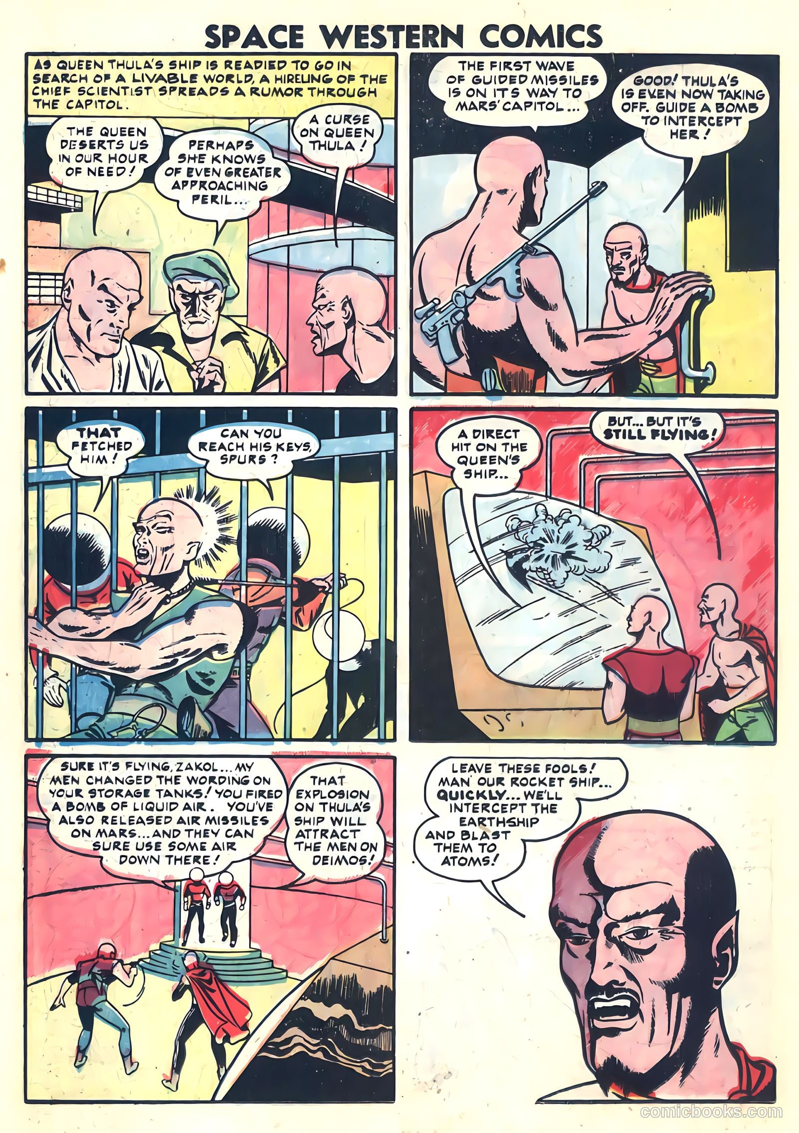 Space Western Comics #42 (1953) — page 26 of 36
