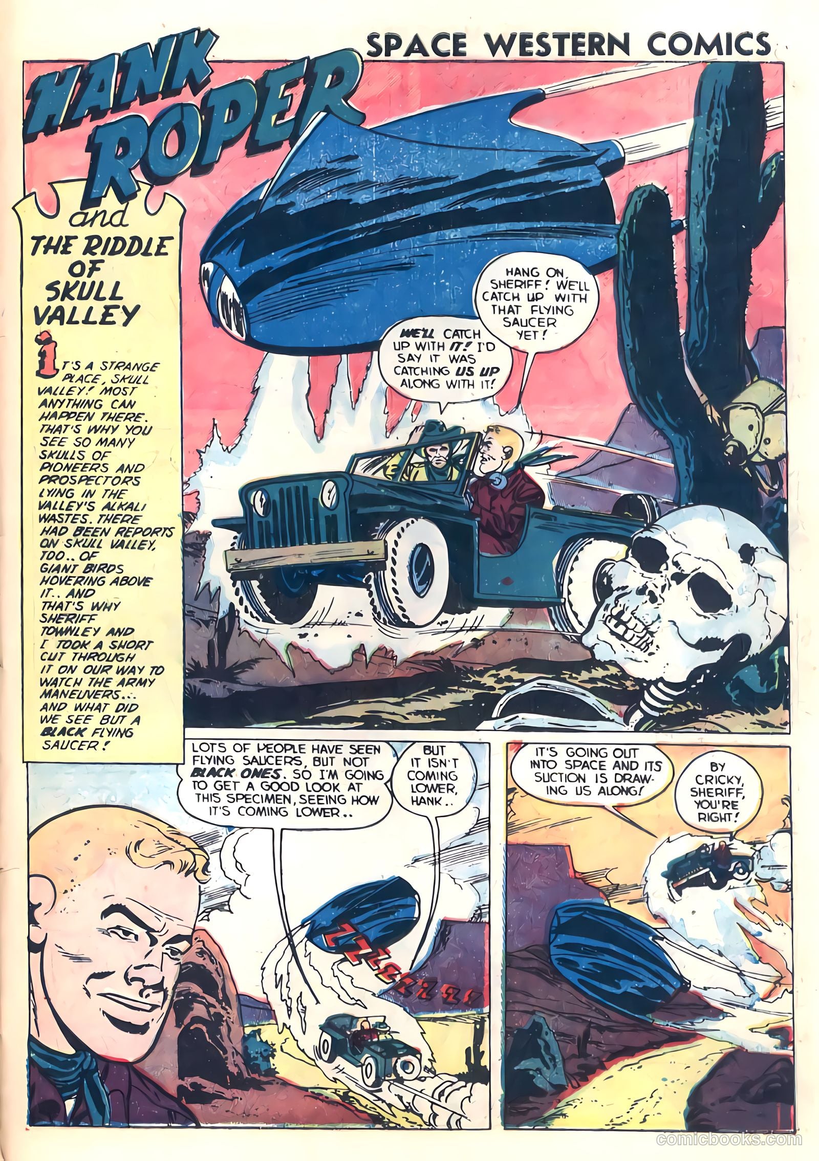 Space Western Comics #42 (1953) — page 29 of 36