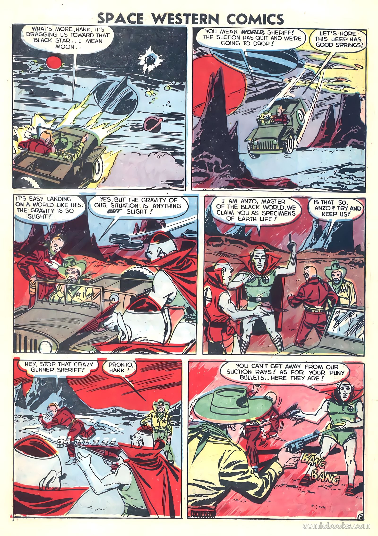 Space Western Comics #42 (1953) — page 30 of 36