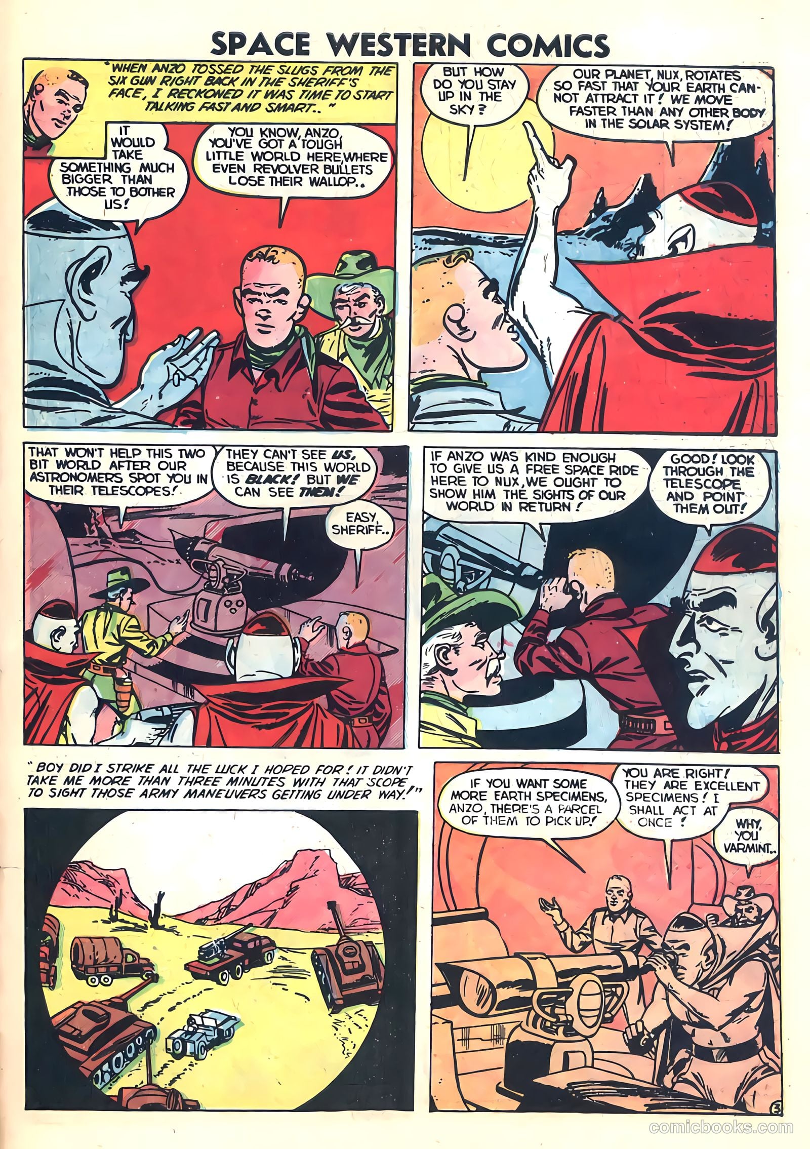 Space Western Comics #42 (1953) — page 31 of 36