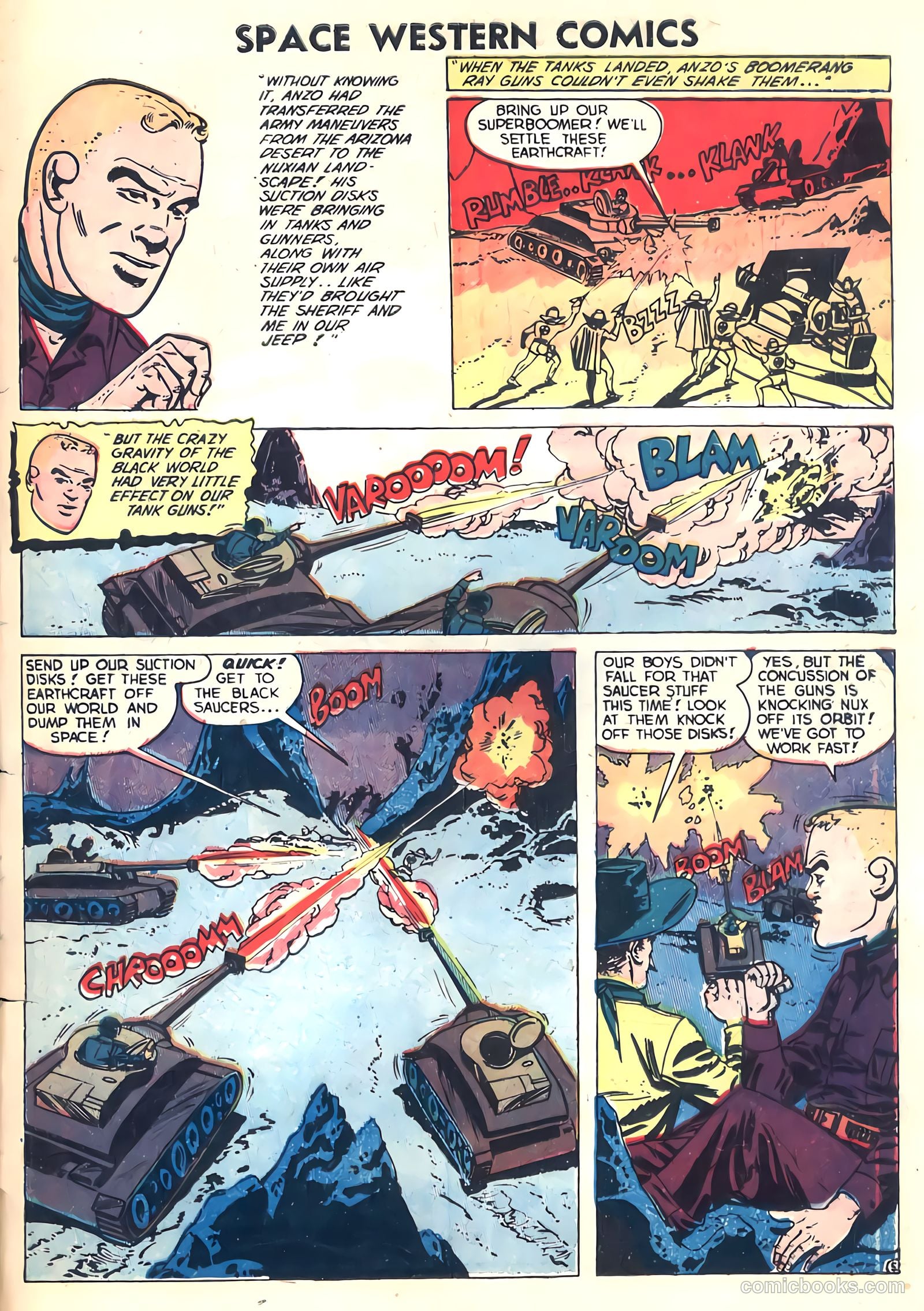 Space Western Comics #42 (1953) — page 33 of 36
